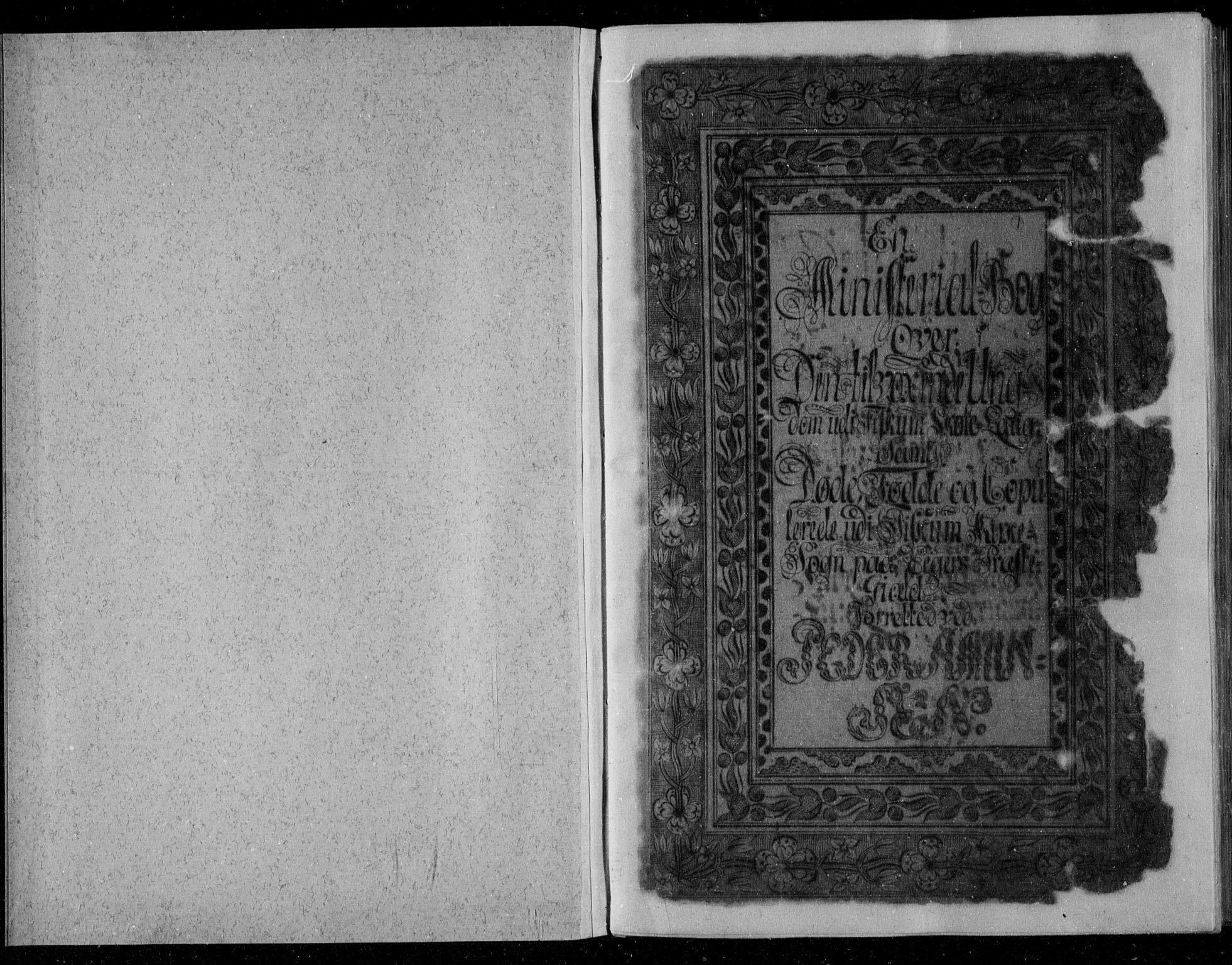 Fiskum kirkebøker, SAKO/A-15/G/Ga/L0002: Klokkerbok nr. 2, 1794-1850, s. 1