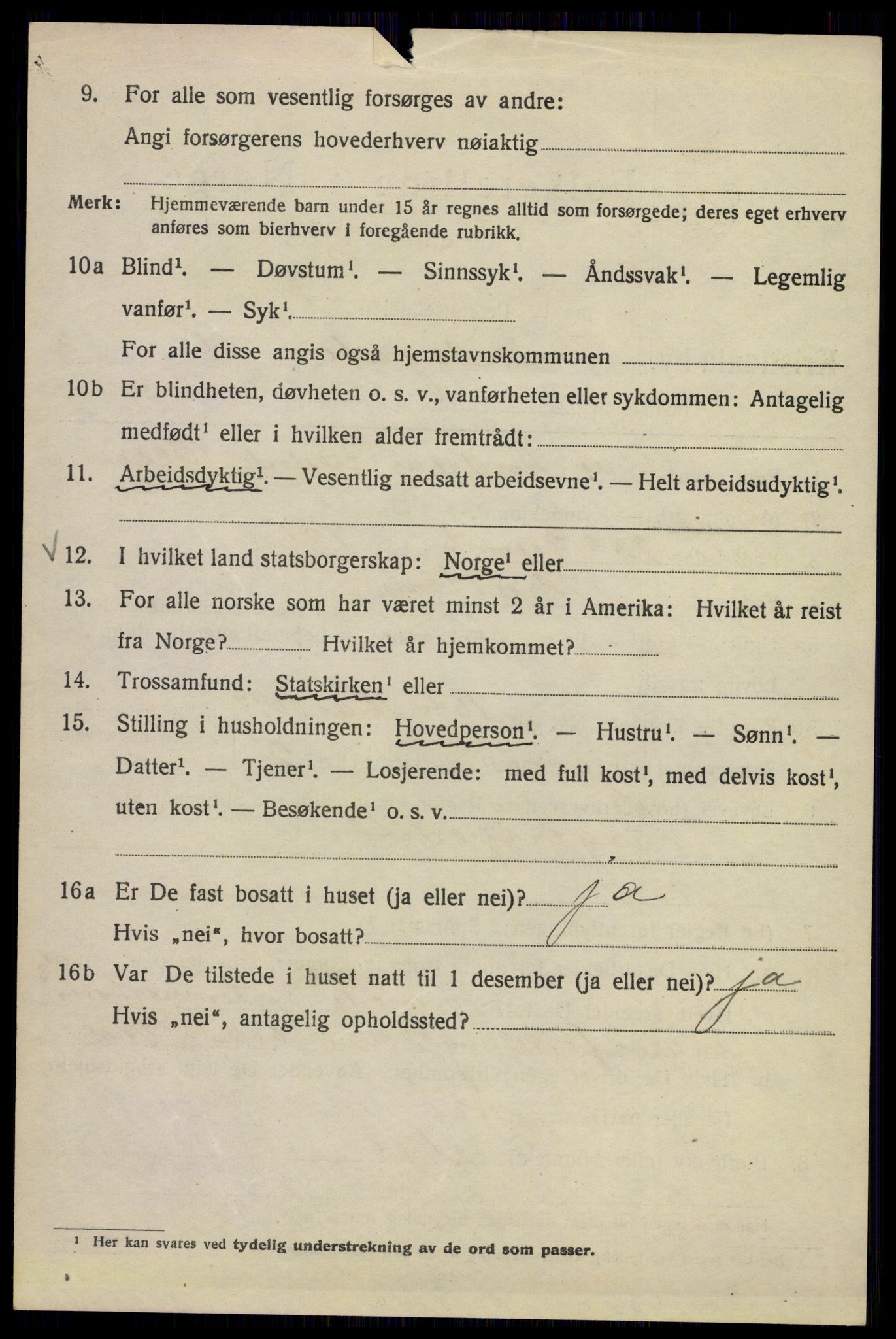 SAO, Folketelling 1920 for 0301 Kristiania kjøpstad, 1920, s. 652602