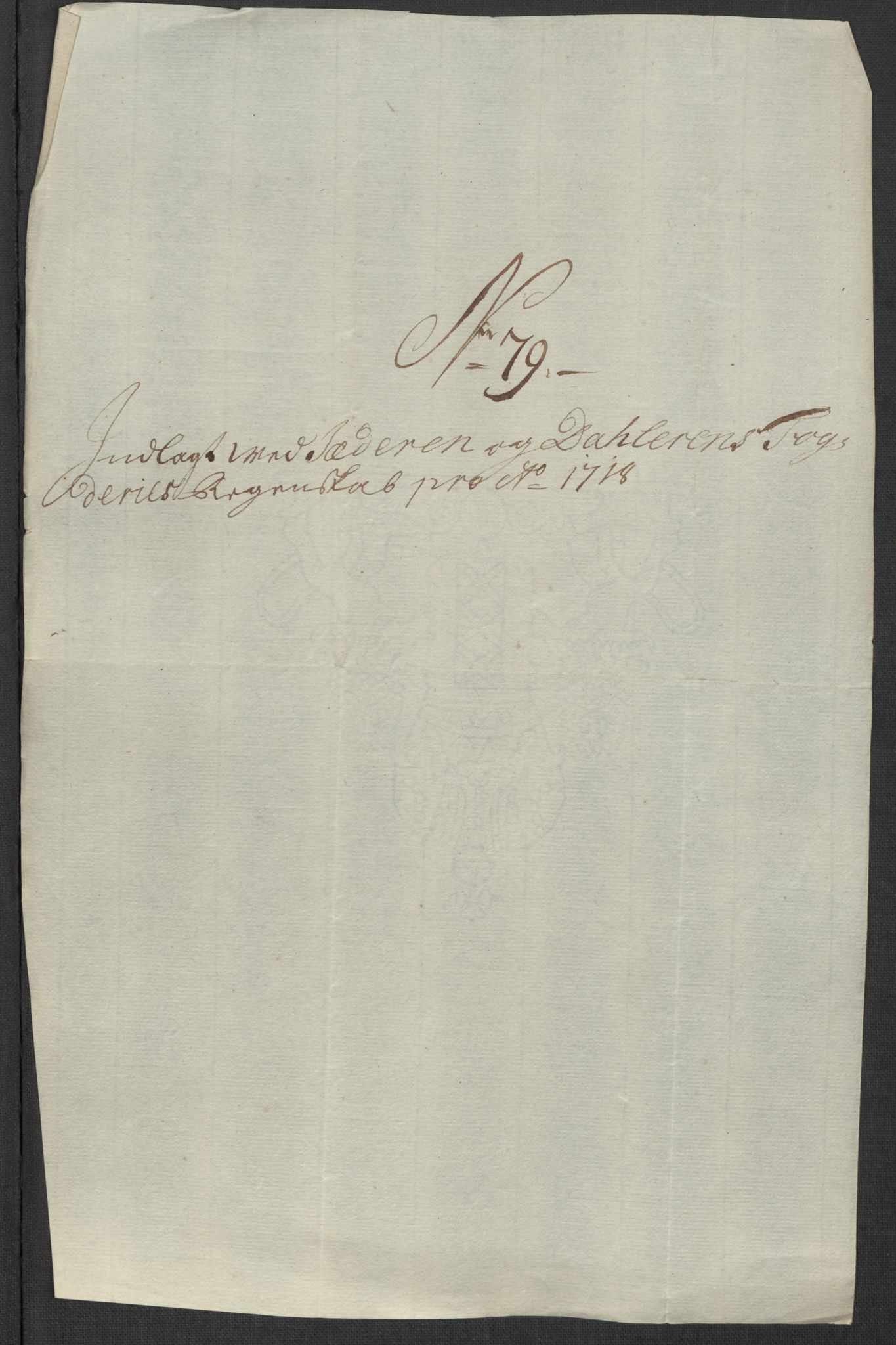 Rentekammeret inntil 1814, Reviderte regnskaper, Fogderegnskap, AV/RA-EA-4092/R46/L2743: Fogderegnskap Jæren og Dalane, 1718, s. 317