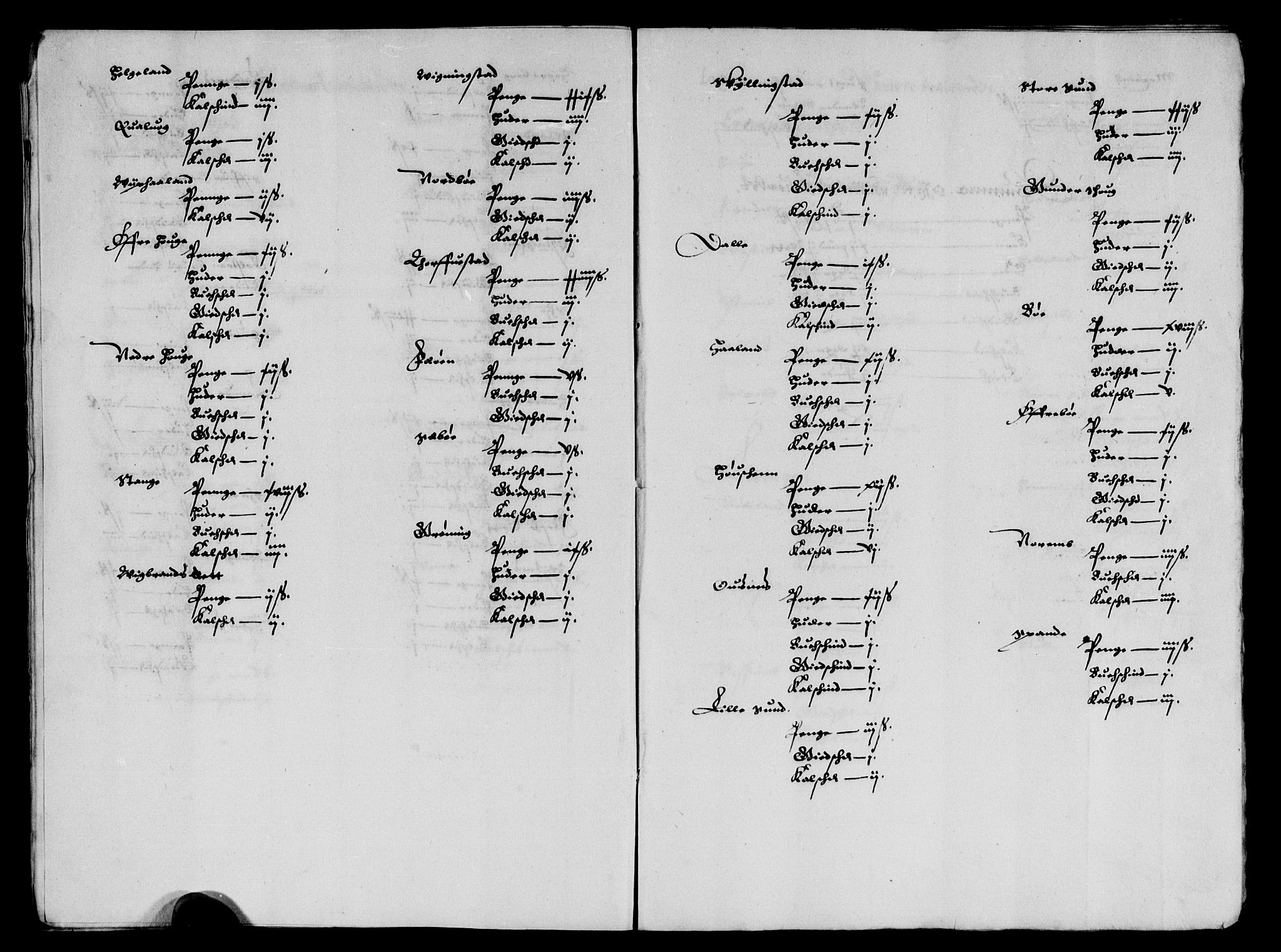 Rentekammeret inntil 1814, Reviderte regnskaper, Lensregnskaper, AV/RA-EA-5023/R/Rb/Rbs/L0016: Stavanger len, 1631-1633