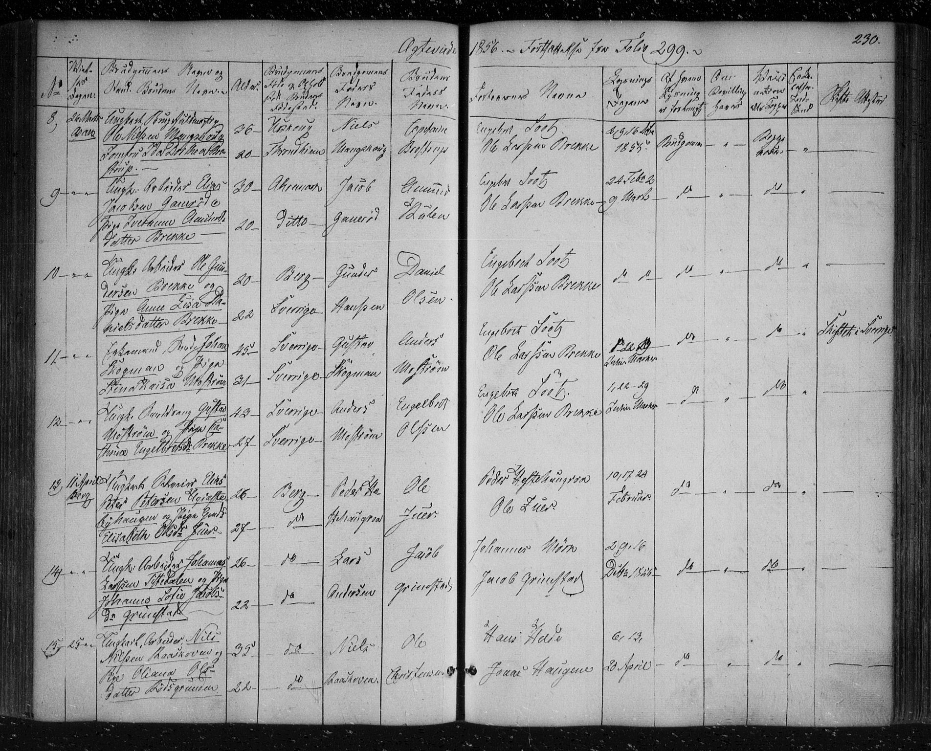 Berg prestekontor Kirkebøker, AV/SAO-A-10902/F/Fa/L0004: Ministerialbok nr. I 4, 1843-1860, s. 230