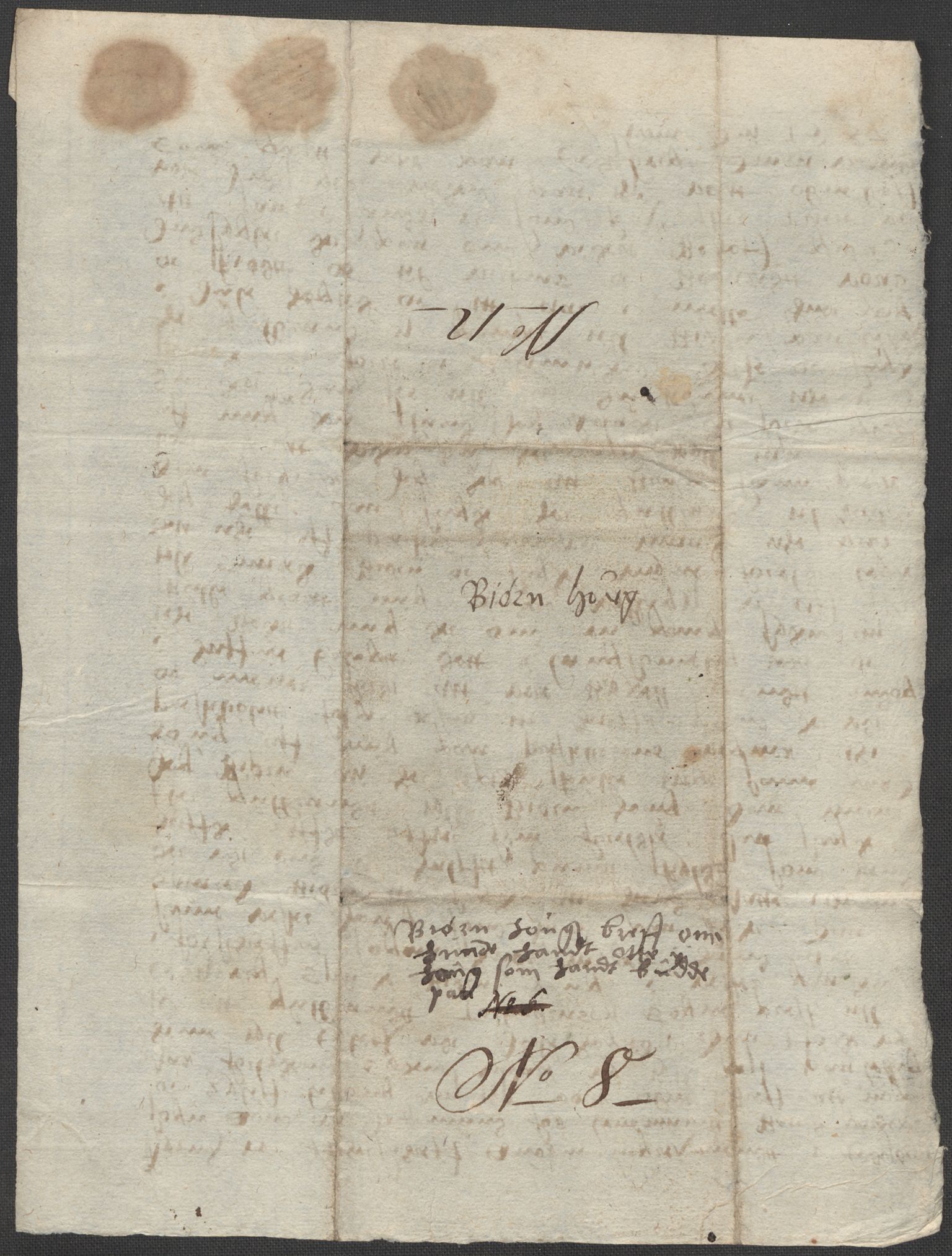 Riksarkivets diplomsamling, RA/EA-5965/F15/L0004: Prestearkiv - Østfold, 1577-1709, s. 60