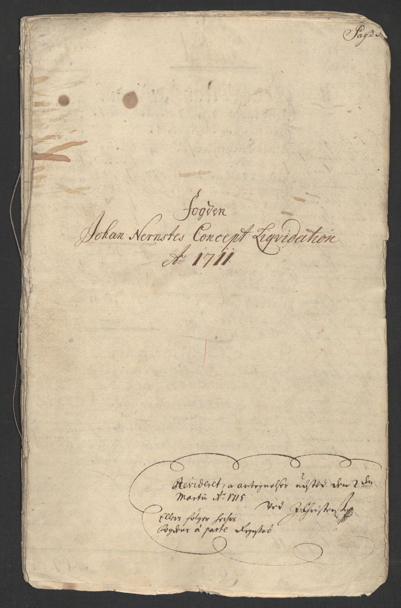 Rentekammeret inntil 1814, Reviderte regnskaper, Fogderegnskap, RA/EA-4092/R18/L1308: Fogderegnskap Hadeland, Toten og Valdres, 1711, s. 3