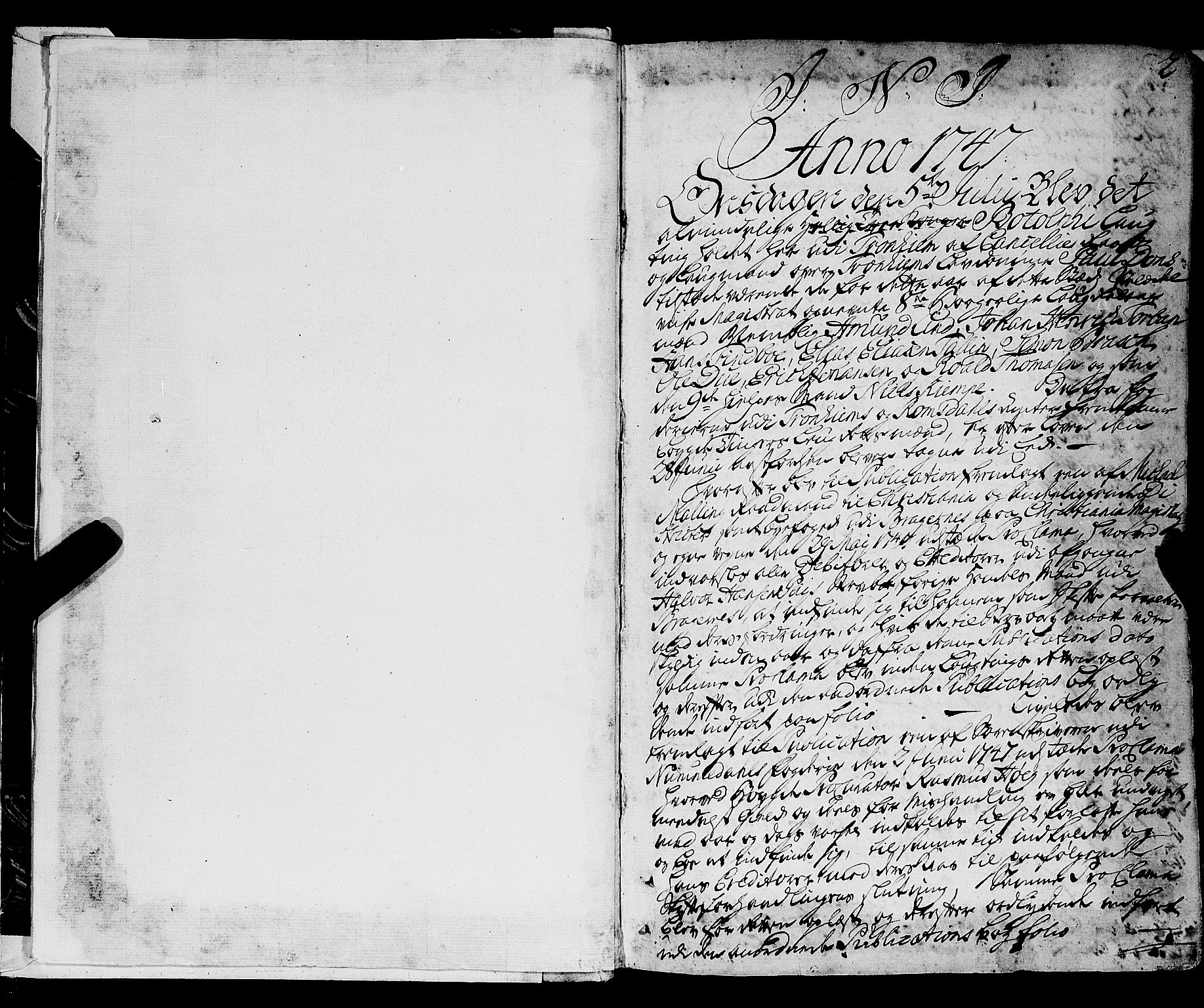 Trondheim lagting, SAT/A-2065, 1747-1762, s. 1b-2a