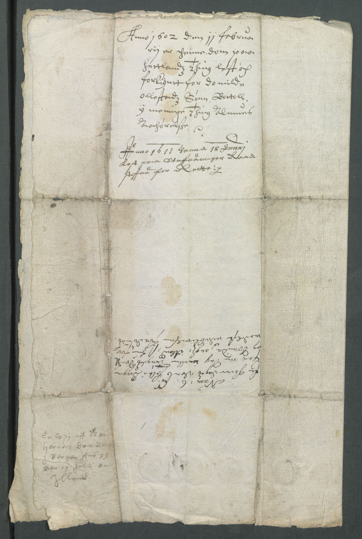 Riksarkivets diplomsamling, AV/RA-EA-5965/F02/L0108: Dokumenter, 1599, s. 6