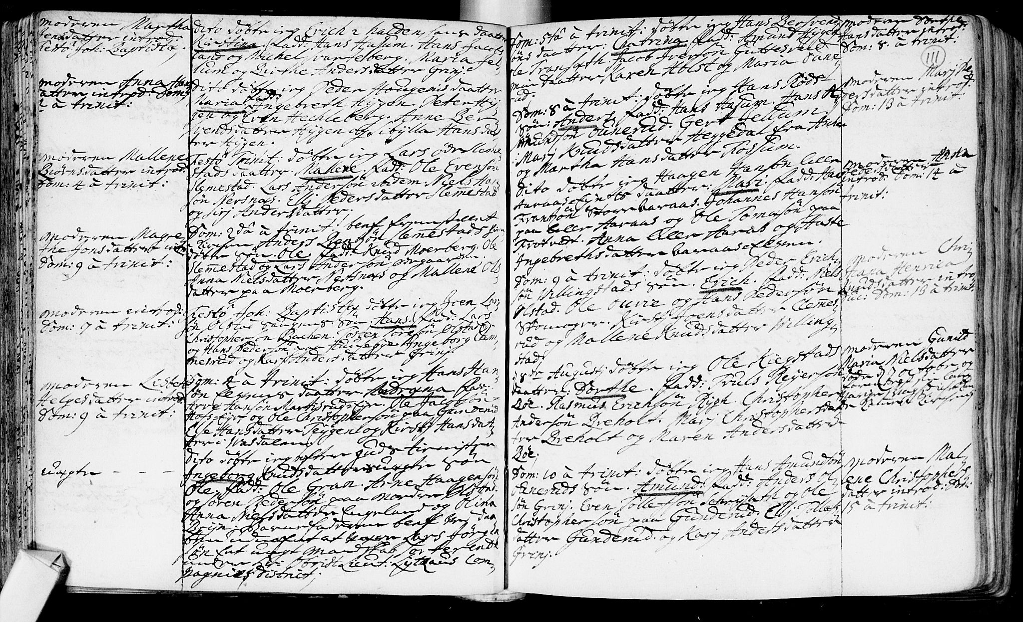 Røyken kirkebøker, SAKO/A-241/F/Fa/L0002: Ministerialbok nr. 2, 1731-1782, s. 111