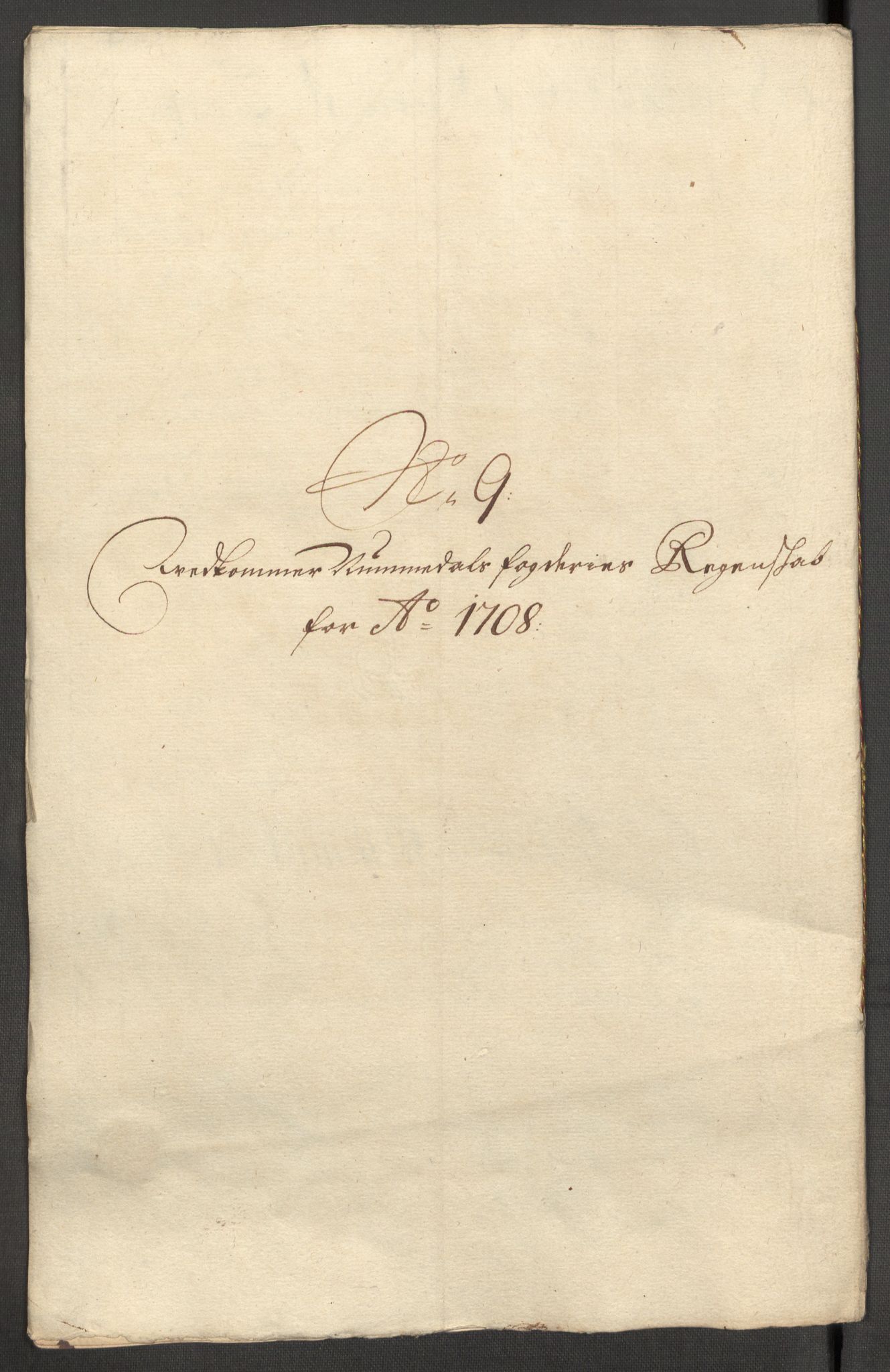 Rentekammeret inntil 1814, Reviderte regnskaper, Fogderegnskap, AV/RA-EA-4092/R64/L4430: Fogderegnskap Namdal, 1707-1708, s. 353