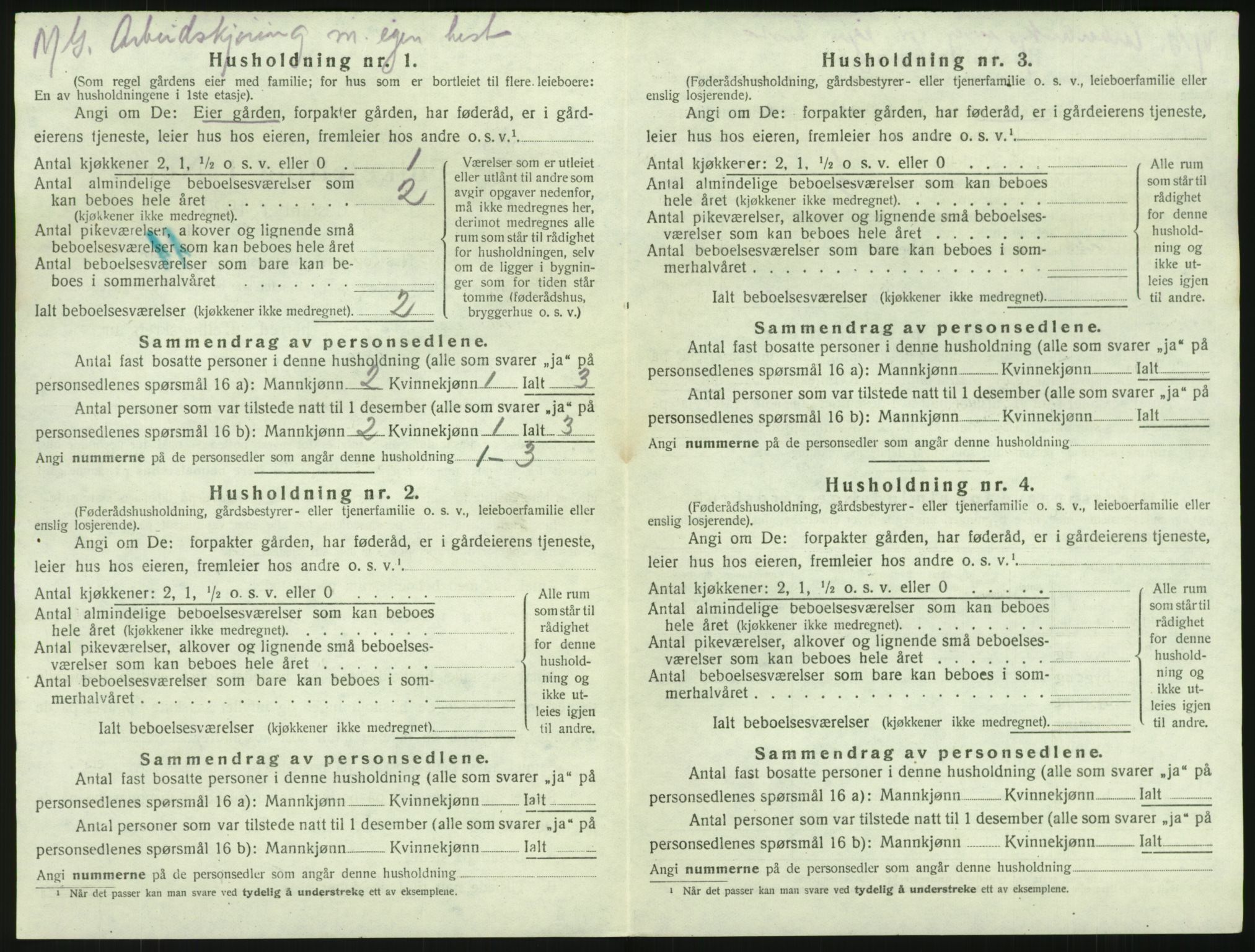 SAKO, Folketelling 1920 for 0726 Brunlanes herred, 1920, s. 742