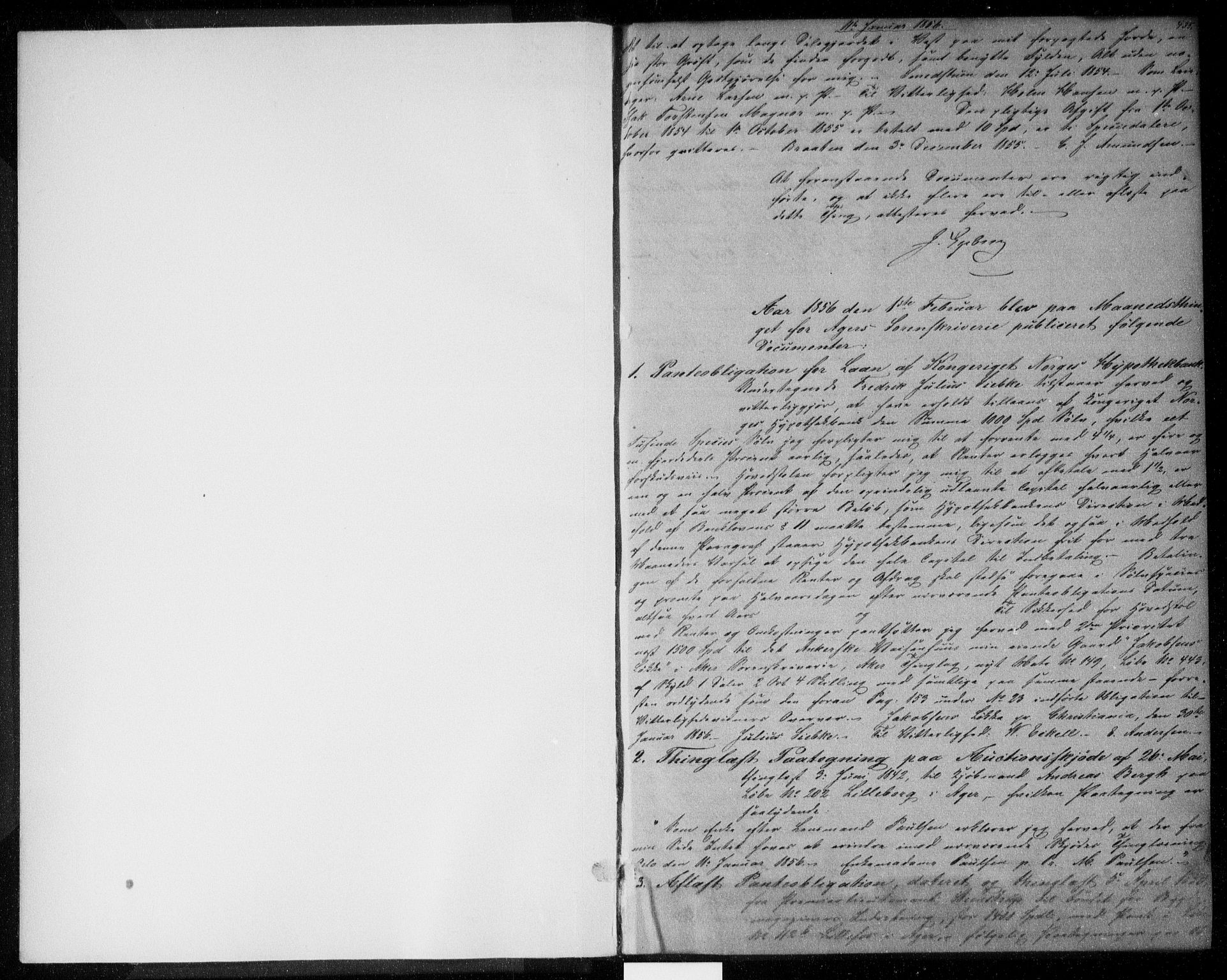 Aker sorenskriveri, SAO/A-10895/G/Gb/Gba/L0019b: Pantebok nr. I 19b, 1856-1857, s. 434-435