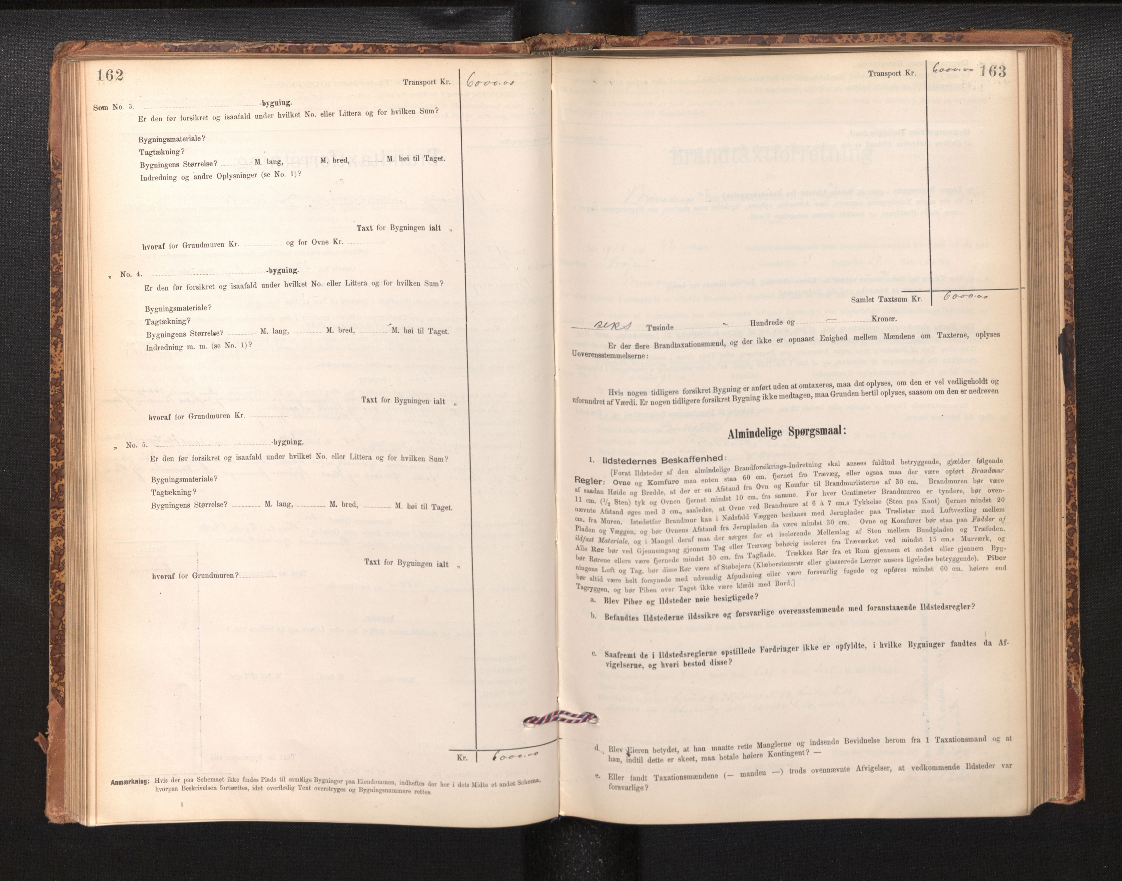 Lensmannen i Bremanger, SAB/A-26701/0012/L0007: Branntakstprotokoll, skjematakst, 1895-1936, s. 162-163