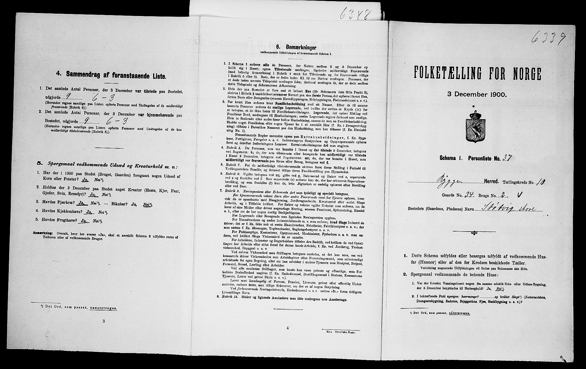 SAO, Folketelling 1900 for 0136 Rygge herred, 1900
