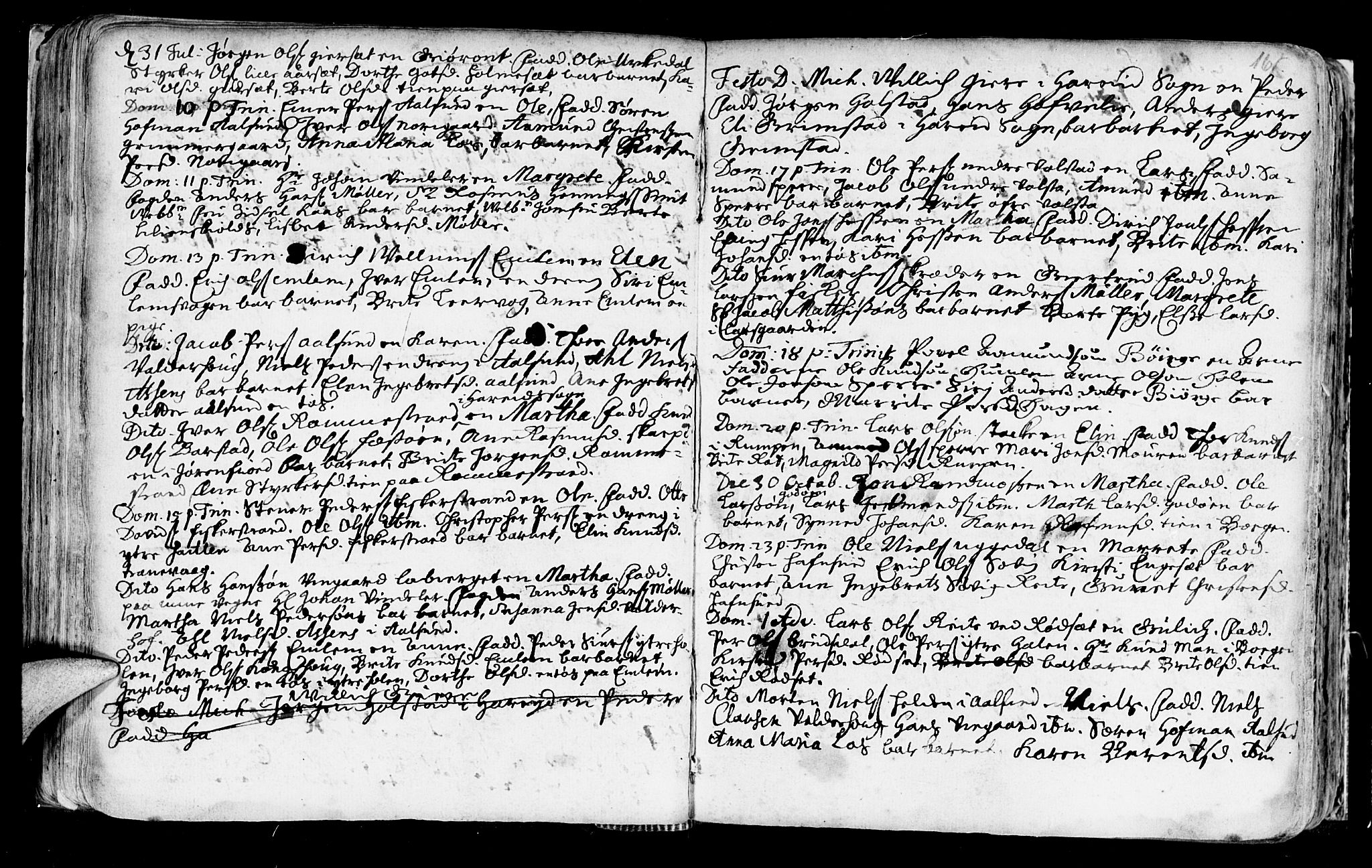 Ministerialprotokoller, klokkerbøker og fødselsregistre - Møre og Romsdal, AV/SAT-A-1454/528/L0390: Ministerialbok nr. 528A01, 1698-1739, s. 160-161