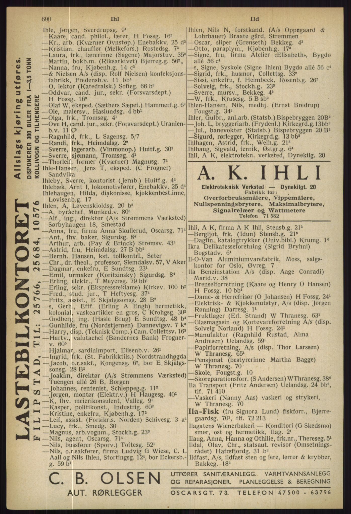 Kristiania/Oslo adressebok, PUBL/-, 1936, s. 690