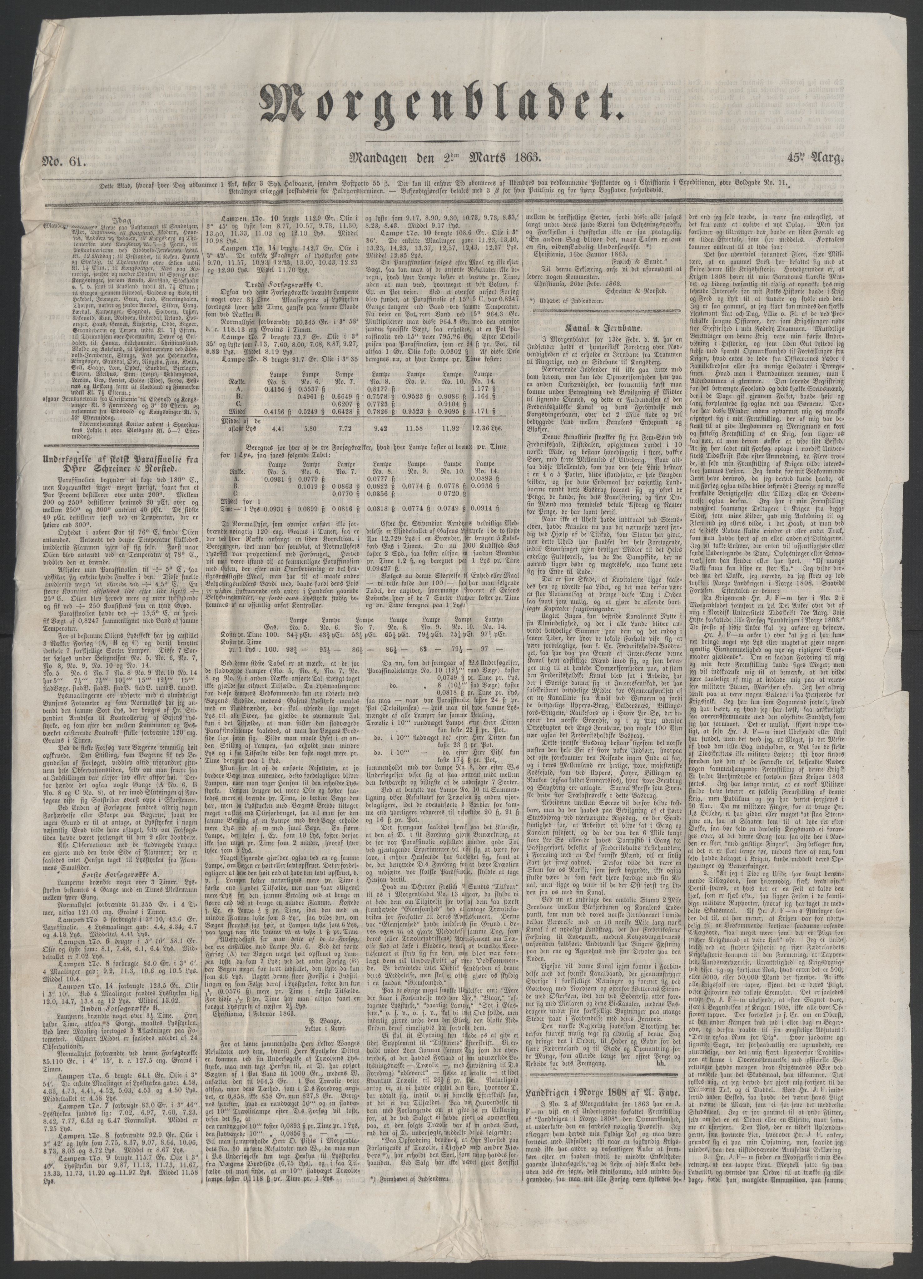 Faye, Andreas, AV/RA-PA-0015/F/Fh/L0033/0003: -- / Angaaende krigen 1808-1809. Fayes manuscript til avhandl. i Nordisk Universitets-Tidsskrift, samt brevveksling og polemikk omkring denne avhandlingen, s. 8