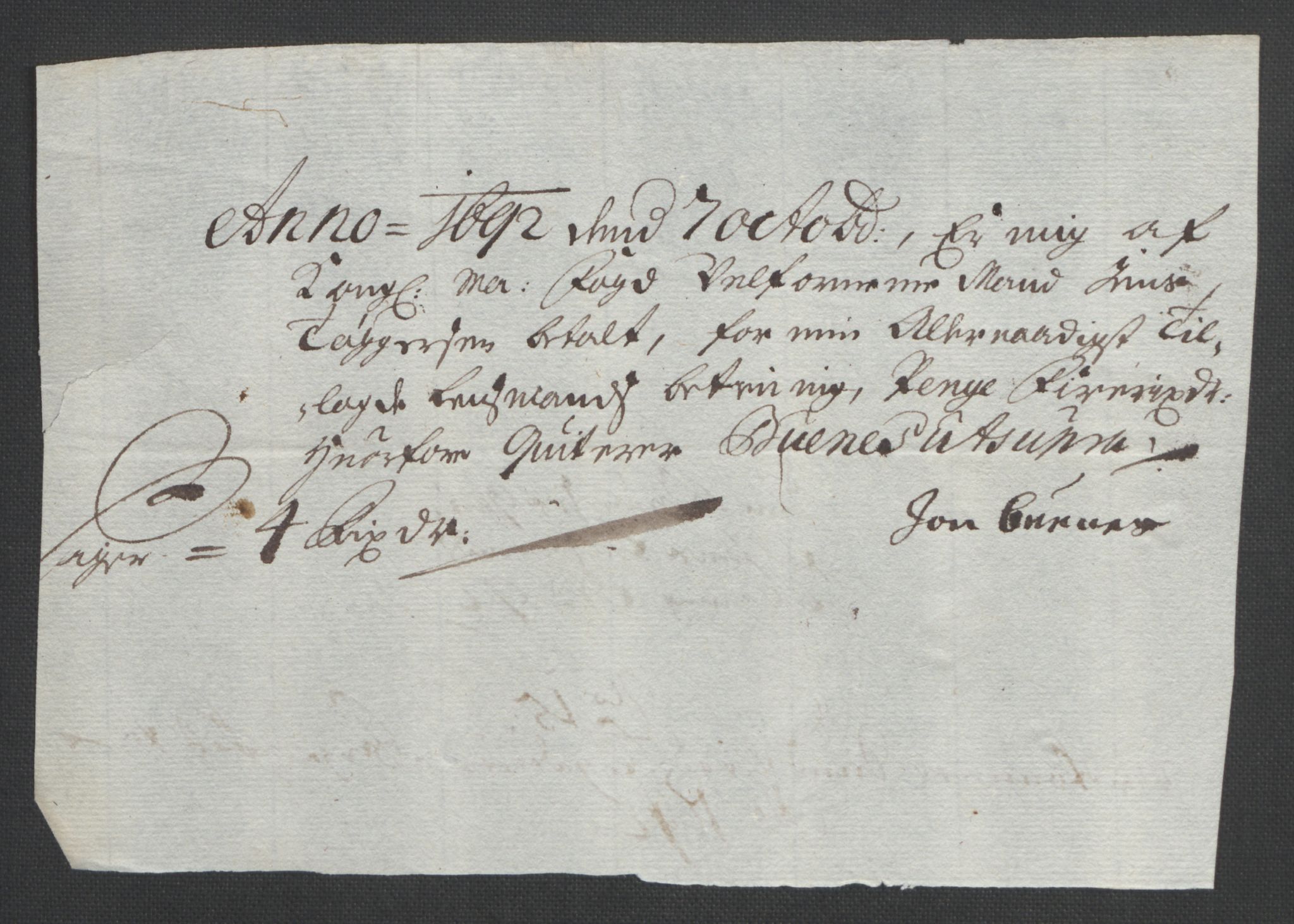 Rentekammeret inntil 1814, Reviderte regnskaper, Fogderegnskap, AV/RA-EA-4092/R53/L3420: Fogderegnskap Sunn- og Nordfjord, 1691-1692, s. 274