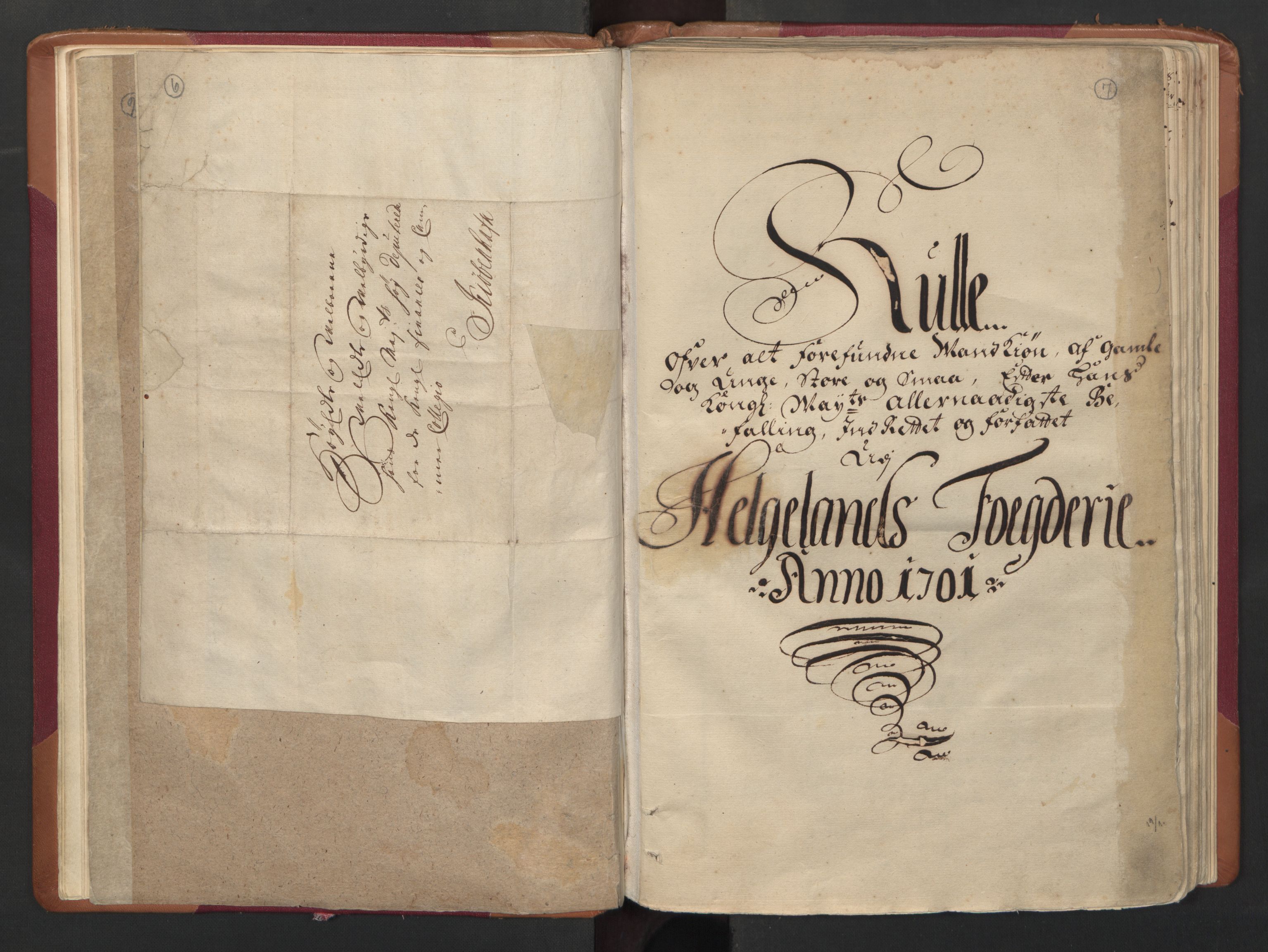 RA, Manntallet 1701, nr. 16: Helgeland fogderi, 1701, s. 6-7