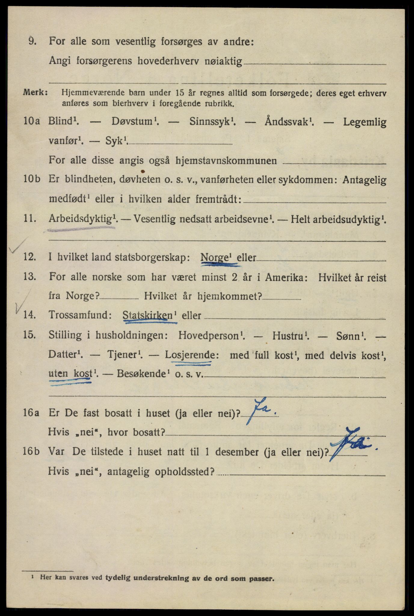 SAO, Folketelling 1920 for 0301 Kristiania kjøpstad, 1920, s. 309758