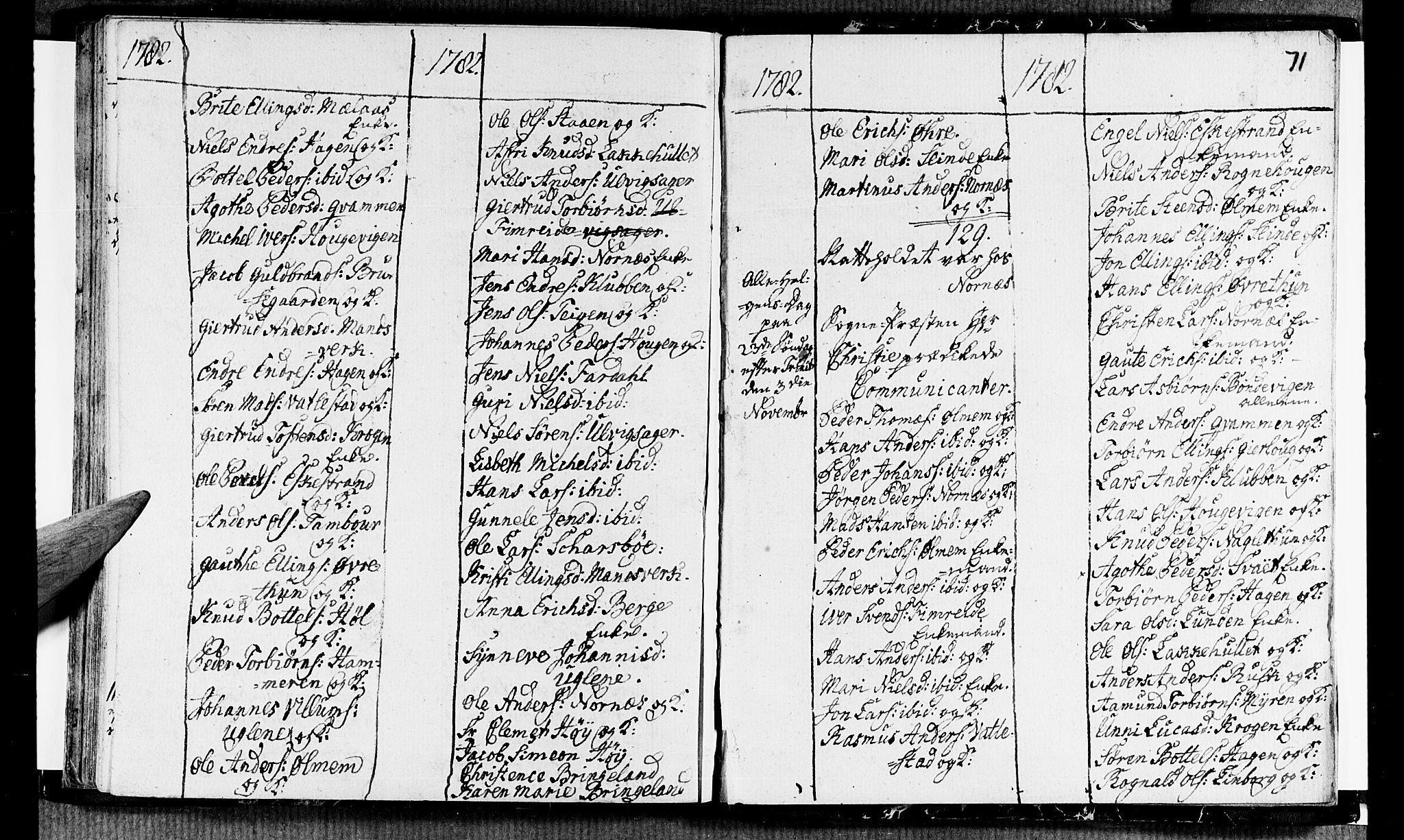 Sogndal sokneprestembete, AV/SAB-A-81301/H/Haa/Haaa/L0006: Ministerialbok nr. A 6, 1770-1782, s. 71