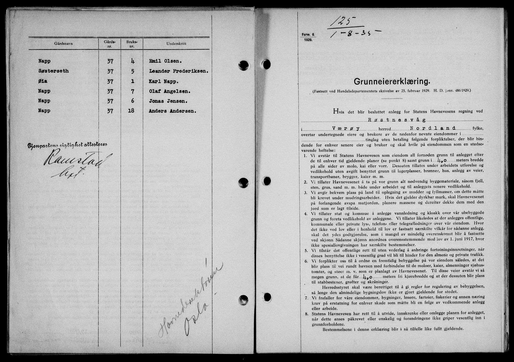 Lofoten sorenskriveri, AV/SAT-A-0017/1/2/2C/L0032b: Pantebok nr. 32b, 1935-1935, Tingl.dato: 01.08.1935