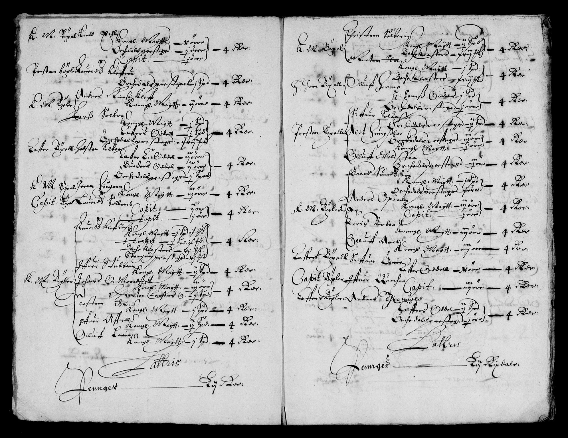 Rentekammeret inntil 1814, Reviderte regnskaper, Lensregnskaper, AV/RA-EA-5023/R/Rb/Rbw/L0113: Trondheim len, 1653-1654