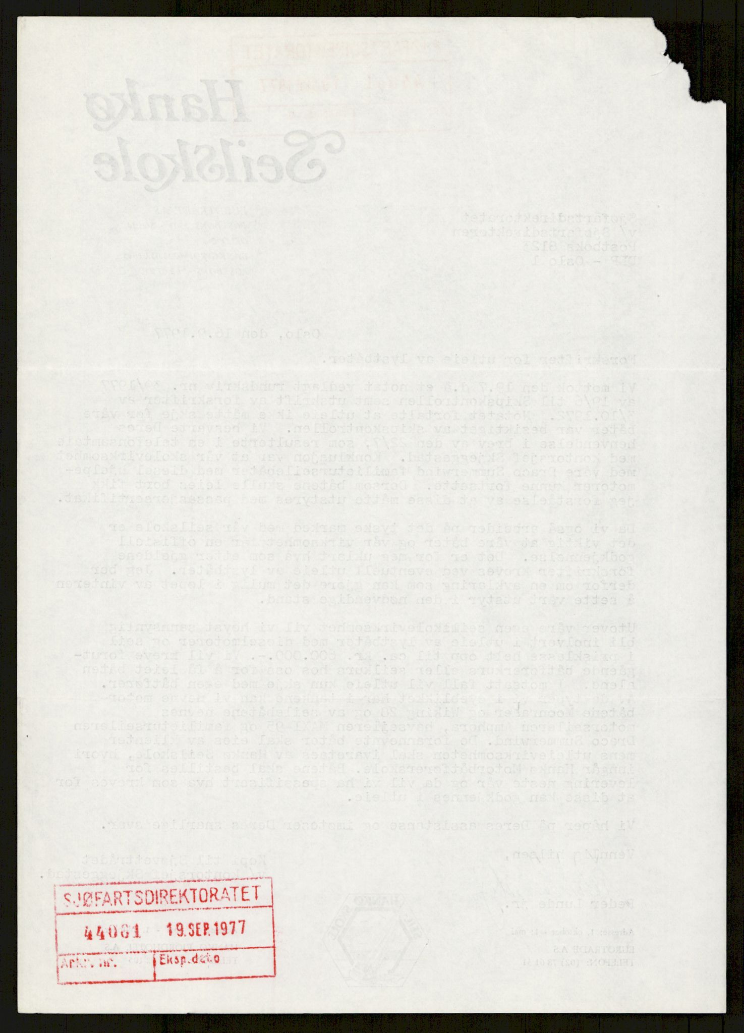 Sjøfartsdirektoratet med forløpere, generelt arkiv, AV/RA-S-1407/D/Du/Duc/L0641/0004: Skipskontrollen - Forskrifter    / Utleiebåter (2 mapper), 1977-1989, s. 80