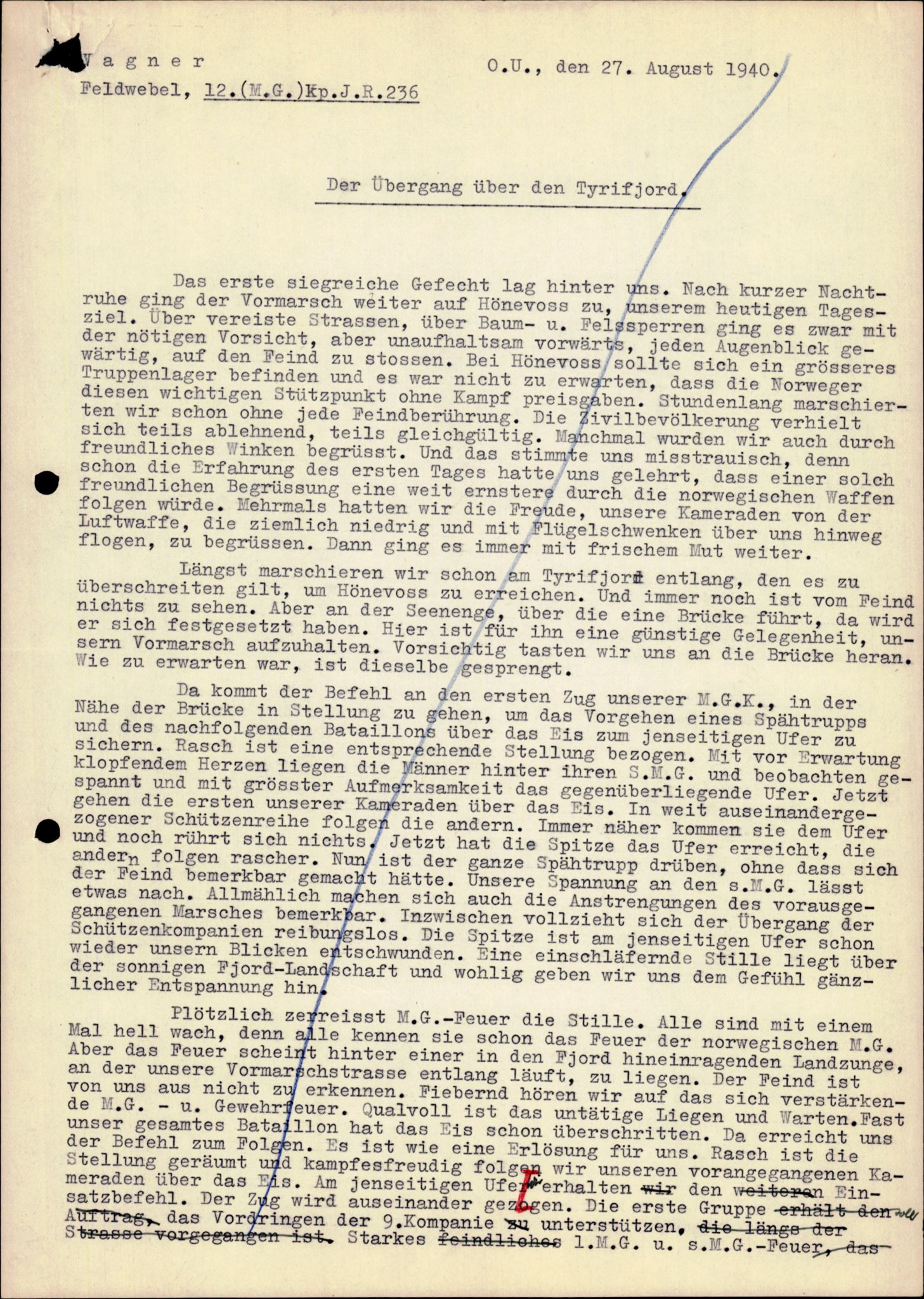 Forsvarets Overkommando. 2 kontor. Arkiv 11.4. Spredte tyske arkivsaker, AV/RA-RAFA-7031/D/Dar/Darc/L0028: Diverse tyske militære innberetninger og saksakter, 1940-1945