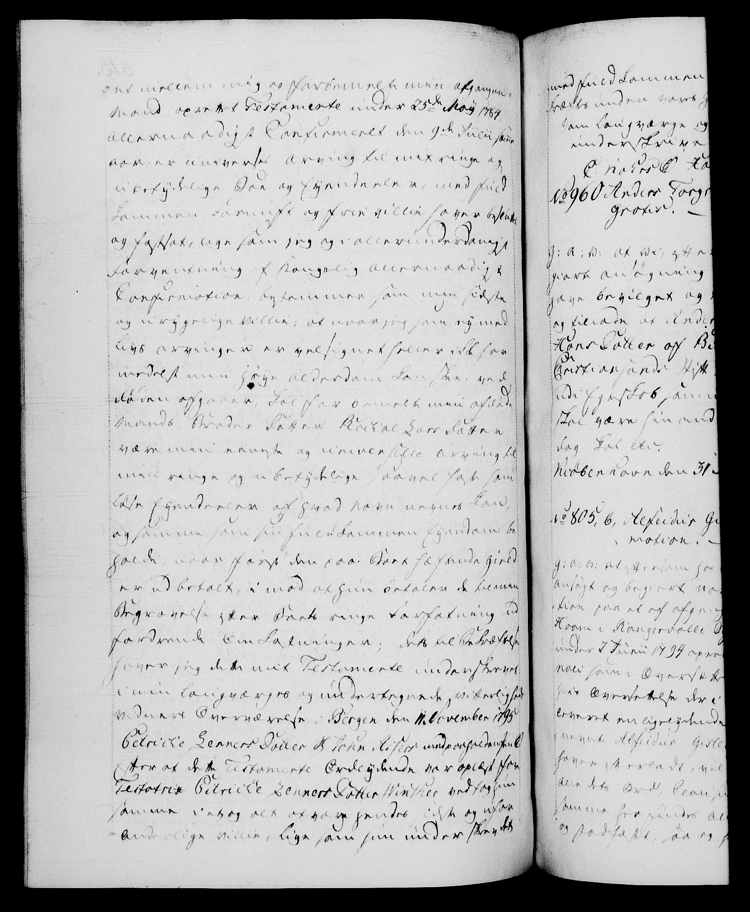 Danske Kanselli 1572-1799, RA/EA-3023/F/Fc/Fca/Fcaa/L0056: Norske registre, 1795-1796, s. 516b