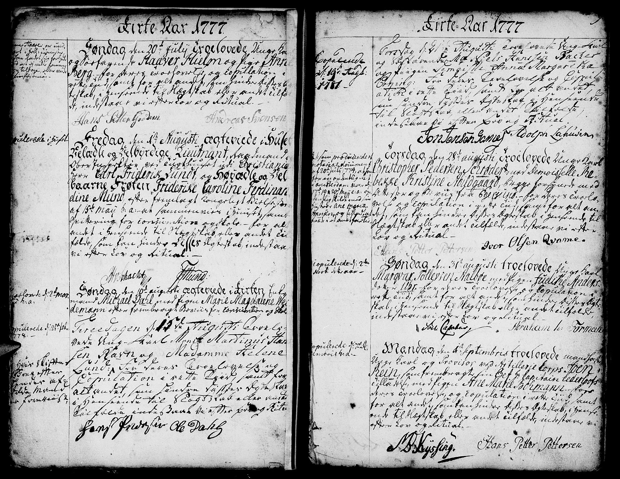 Nykirken Sokneprestembete, AV/SAB-A-77101/H/Haa/L0008: Ministerialbok nr. A 8, 1776-1814, s. 9