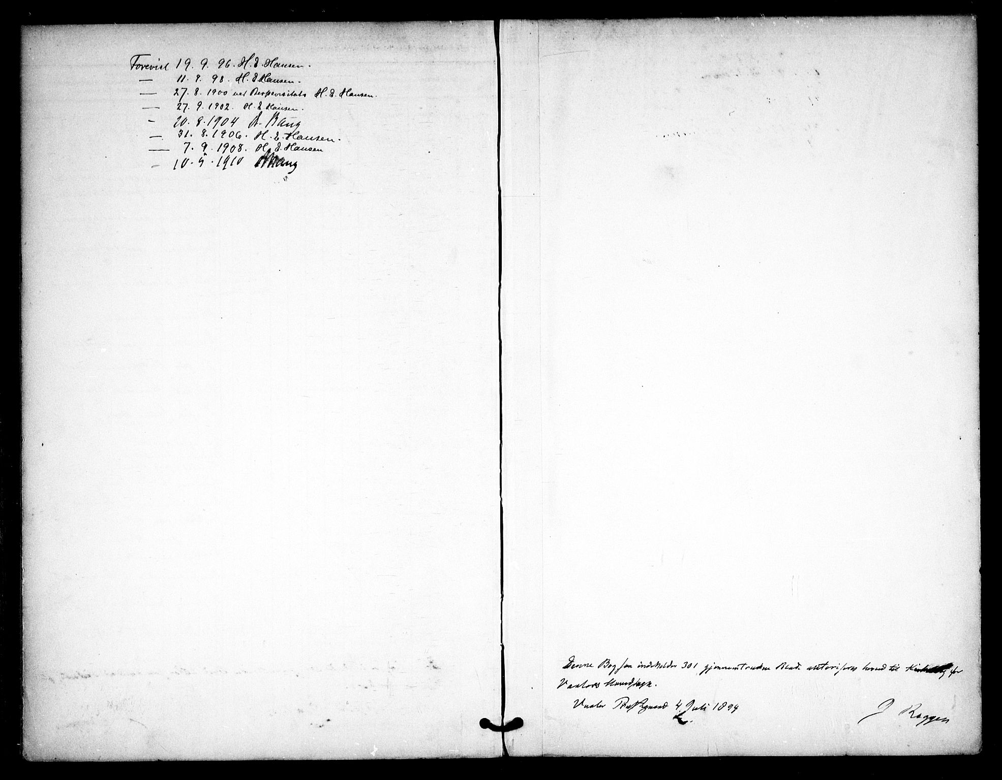 Våler prestekontor Kirkebøker, AV/SAO-A-11083/F/Fa/L0011: Ministerialbok nr. I 11, 1893-1909
