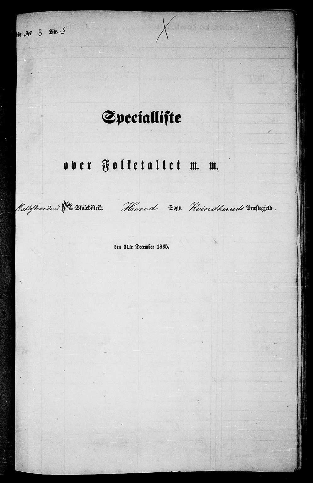 RA, Folketelling 1865 for 1224P Kvinnherad prestegjeld, 1865, s. 55