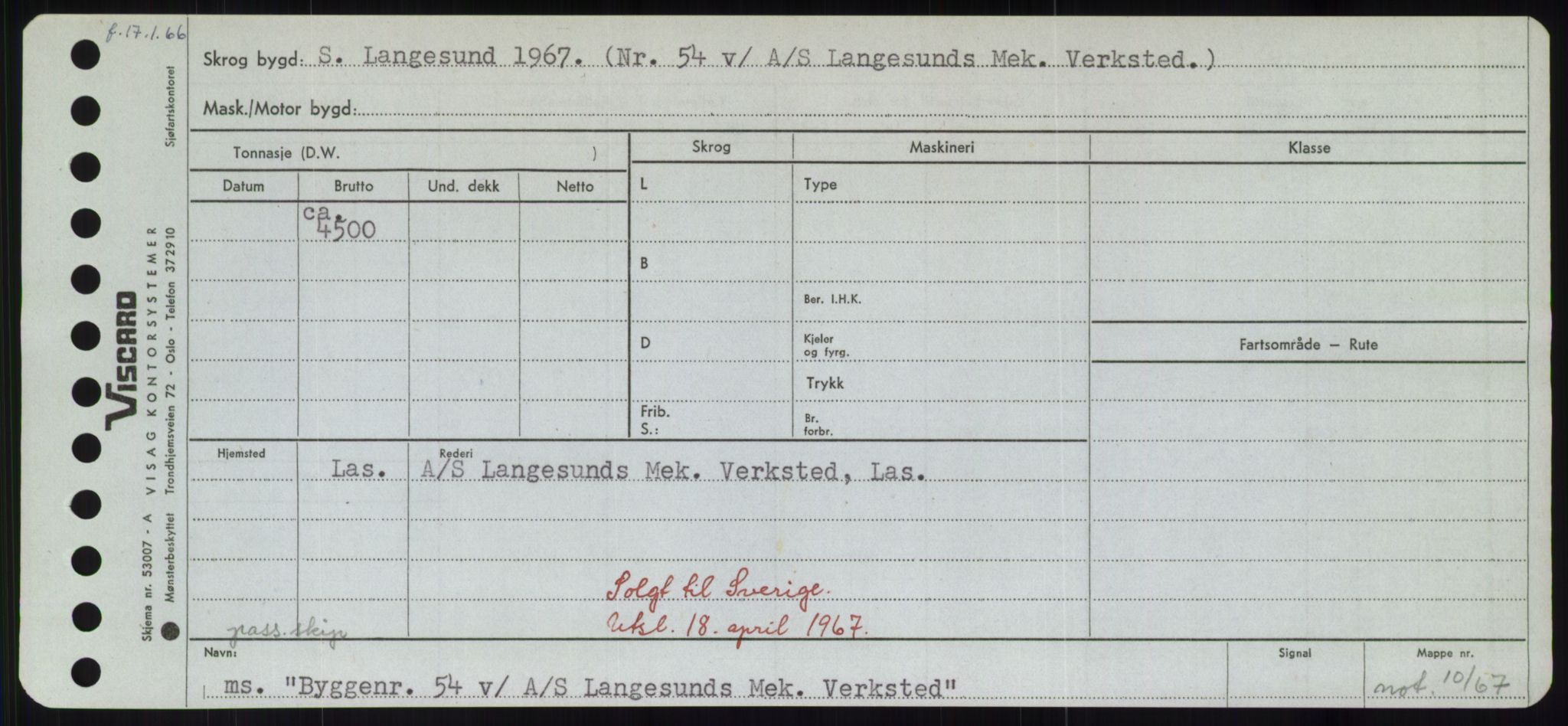 Sjøfartsdirektoratet med forløpere, Skipsmålingen, RA/S-1627/H/Hd/L0006: Fartøy, Byg-Båt, s. 471