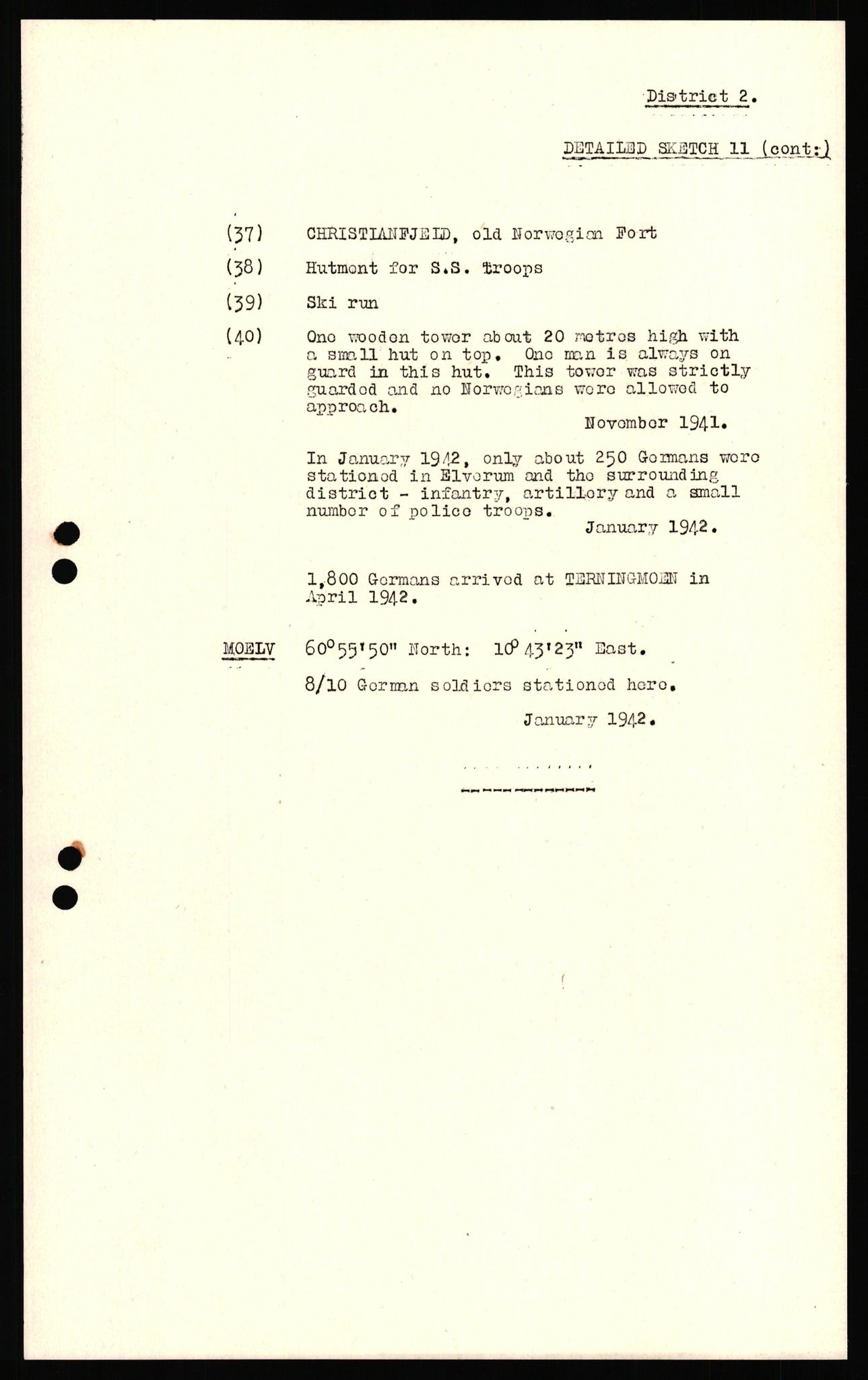 Forsvaret, Forsvarets overkommando II, AV/RA-RAFA-3915/D/Dd/L0006: Hedmark og Oppland, 1942-1944, s. 122