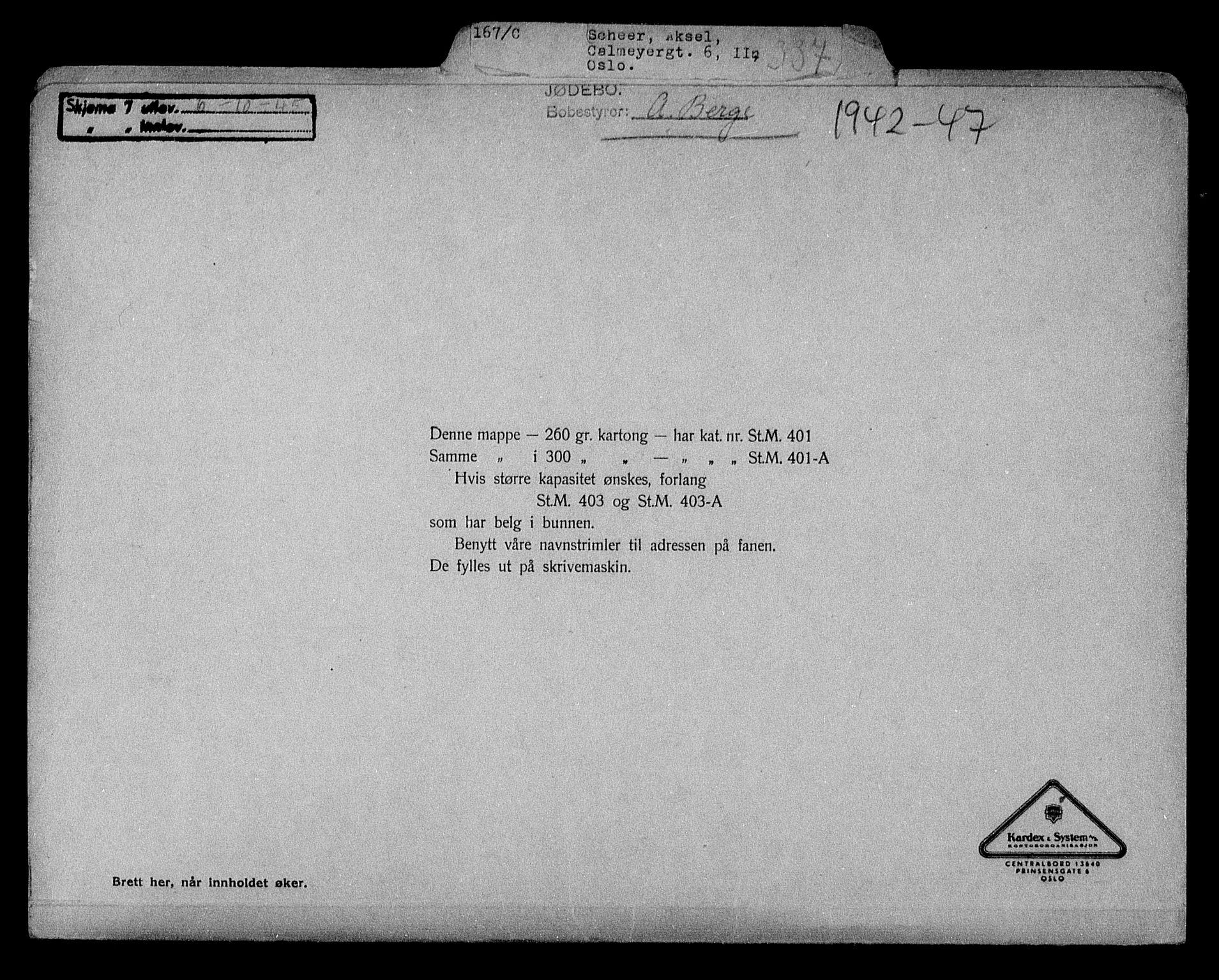 Justisdepartementet, Tilbakeføringskontoret for inndratte formuer, RA/S-1564/H/Hc/Hcc/L0978: --, 1945-1947, s. 69