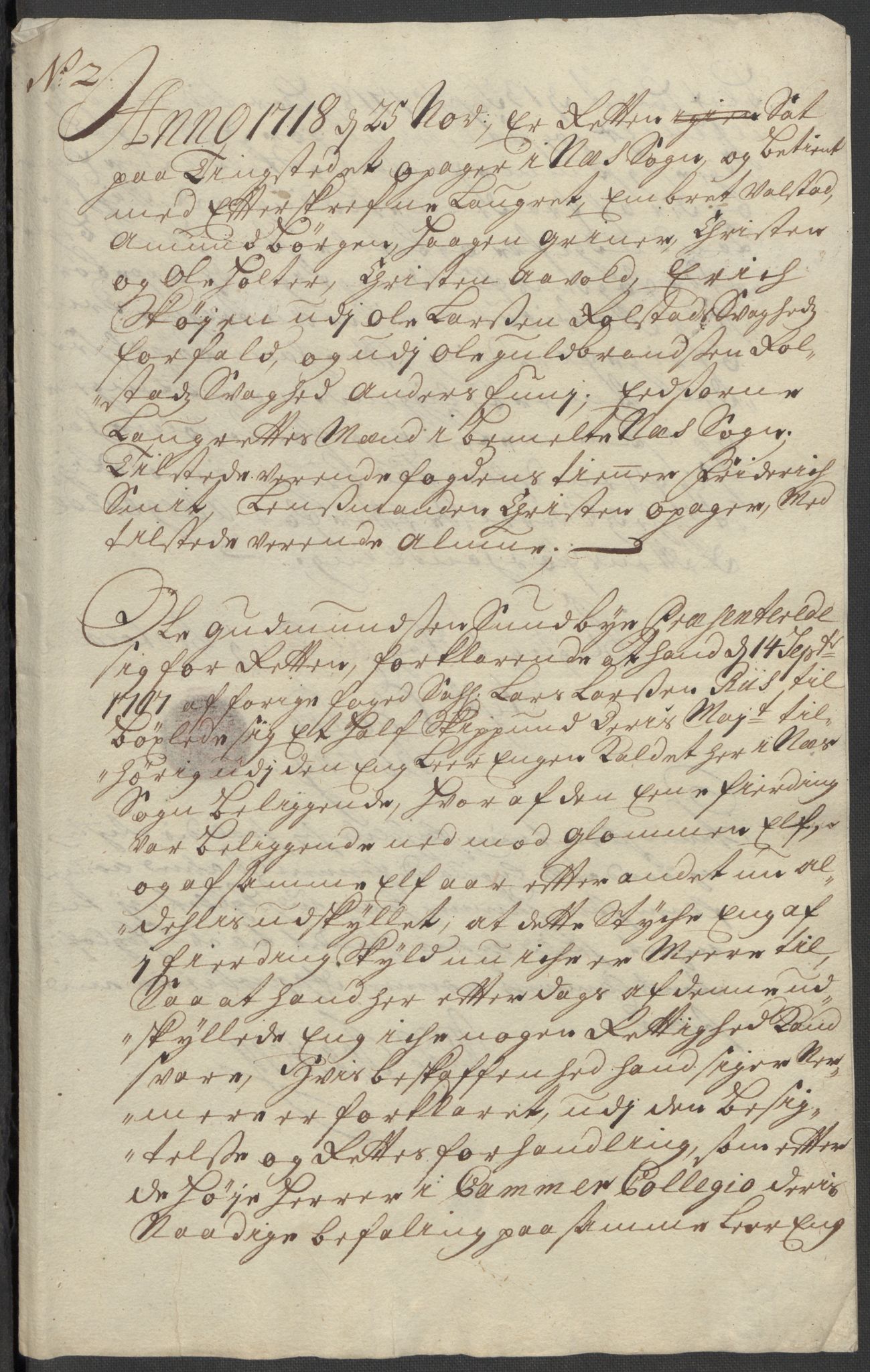 Rentekammeret inntil 1814, Reviderte regnskaper, Fogderegnskap, RA/EA-4092/R12/L0727: Fogderegnskap Øvre Romerike, 1718, s. 296
