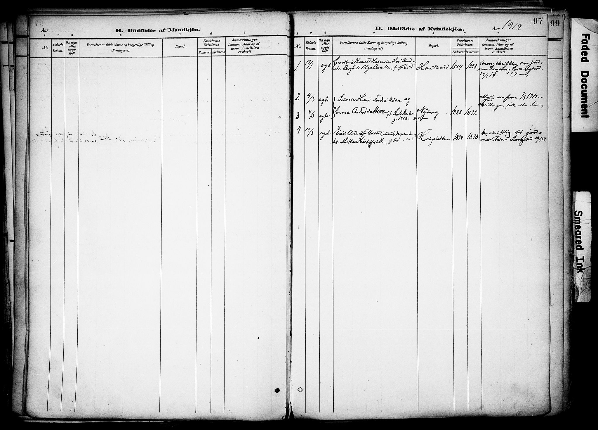 Nord-Odal prestekontor, SAH/PREST-032/H/Ha/Haa/L0007: Ministerialbok nr. 7, 1902-1926, s. 97