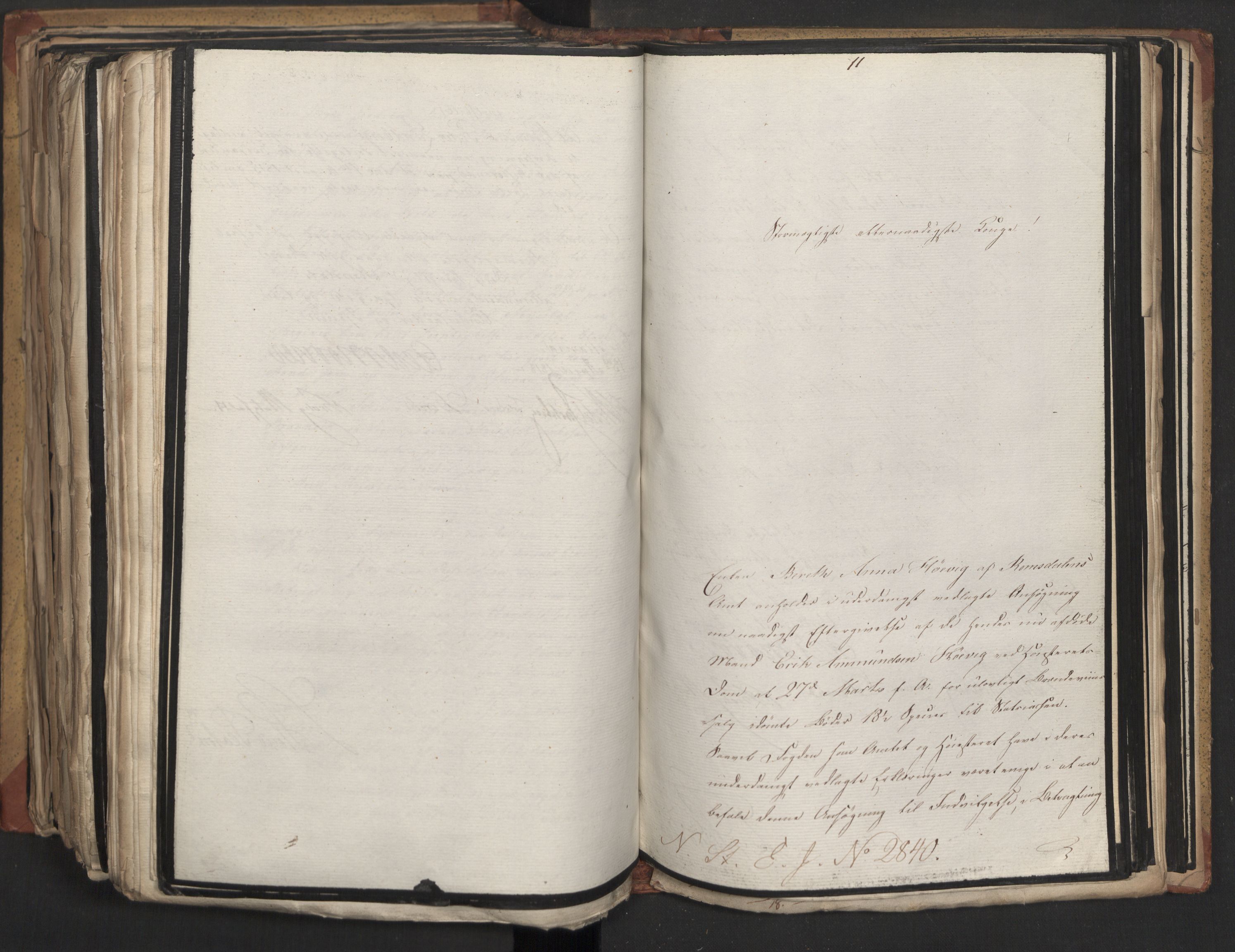 Statsrådsavdelingen i Stockholm, AV/RA-S-1003/D/Da/L0013: Regjeringsinnstillinger nr. 2761-2889, 1818, s. 475