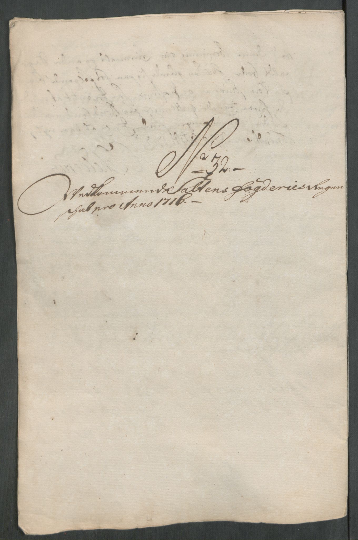 Rentekammeret inntil 1814, Reviderte regnskaper, Fogderegnskap, AV/RA-EA-4092/R66/L4586: Fogderegnskap Salten, 1716, s. 225