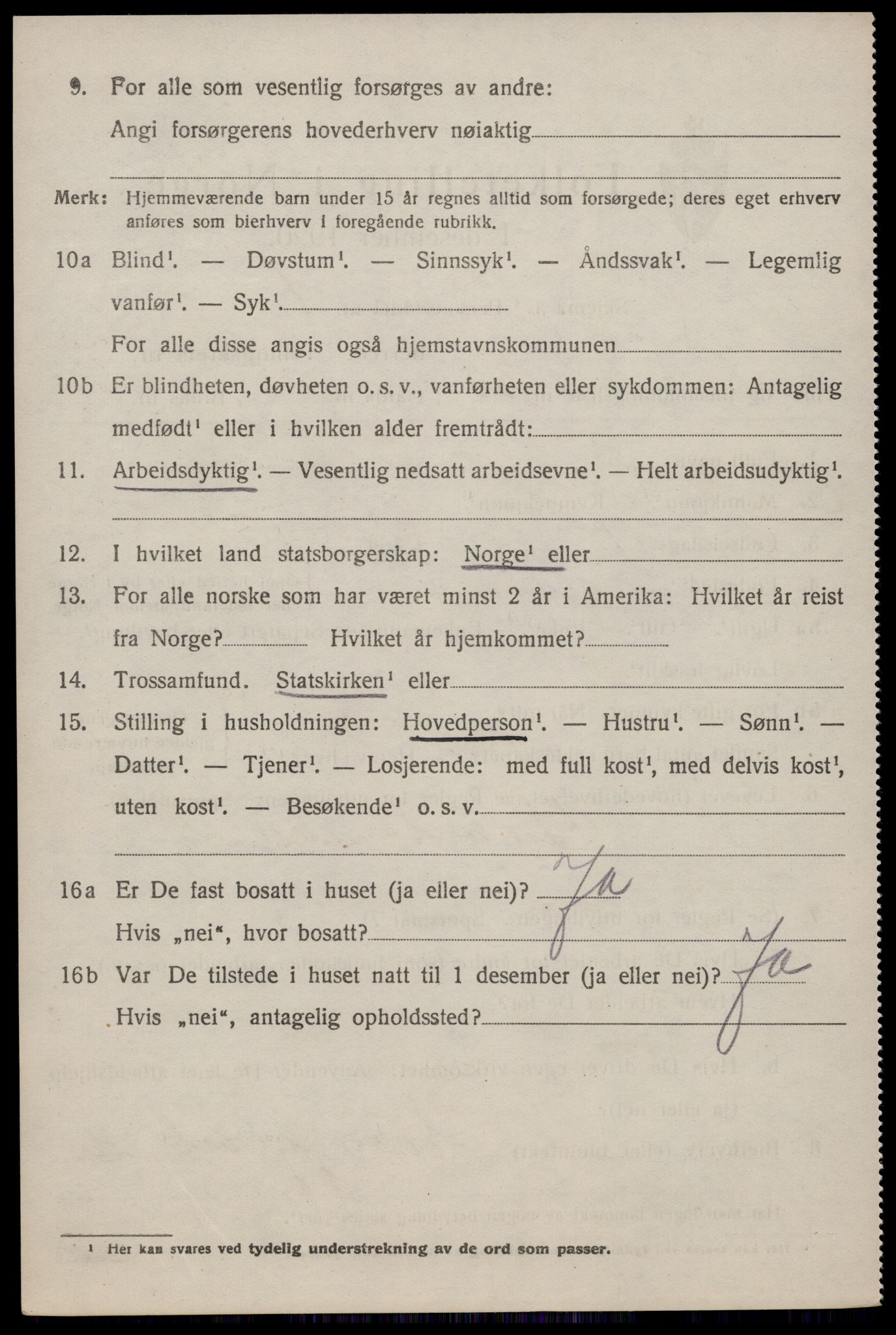 SAKO, Folketelling 1920 for 0827 Hjartdal herred, 1920, s. 2195