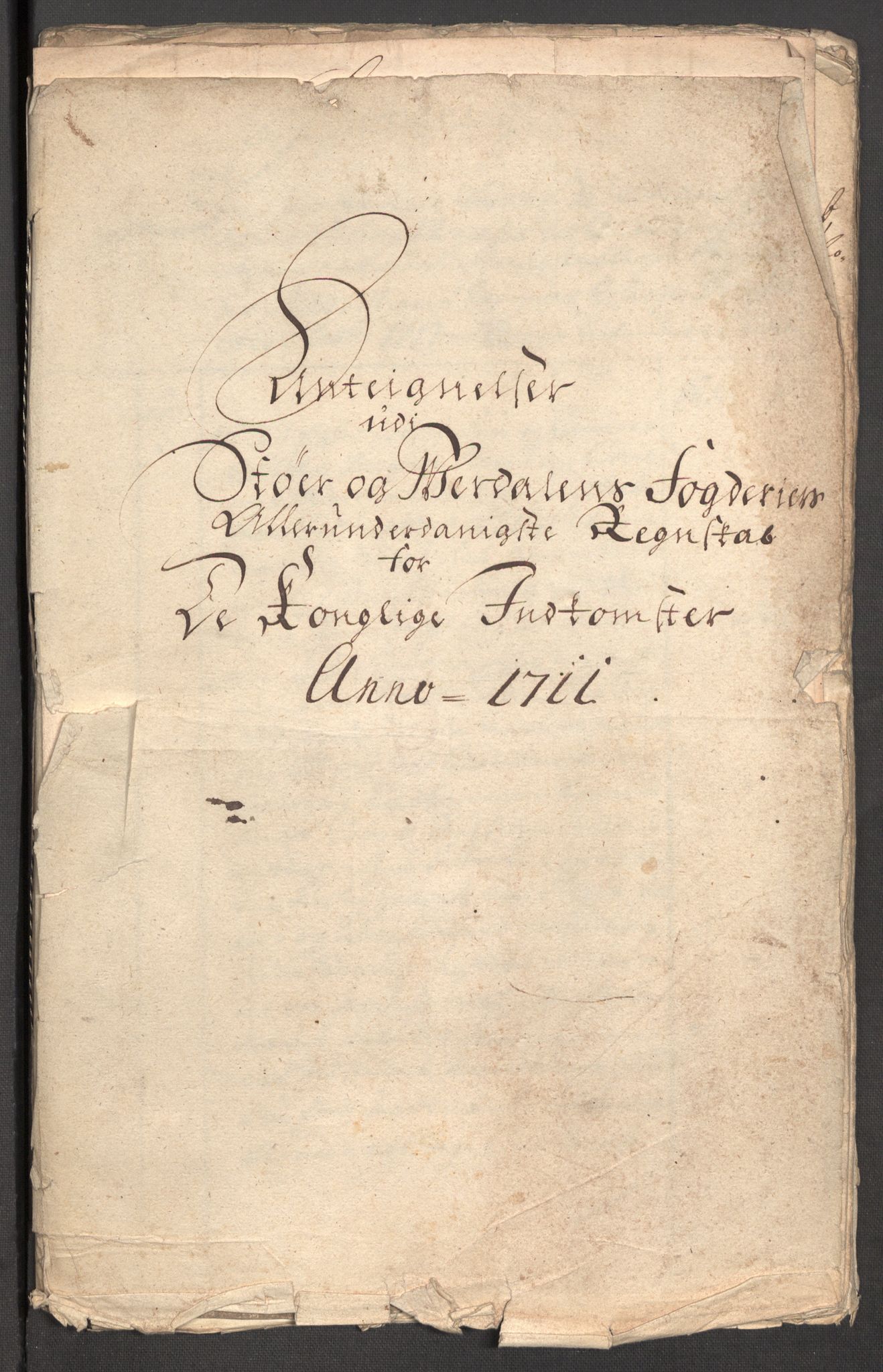 Rentekammeret inntil 1814, Reviderte regnskaper, Fogderegnskap, AV/RA-EA-4092/R62/L4201: Fogderegnskap Stjørdal og Verdal, 1711, s. 310