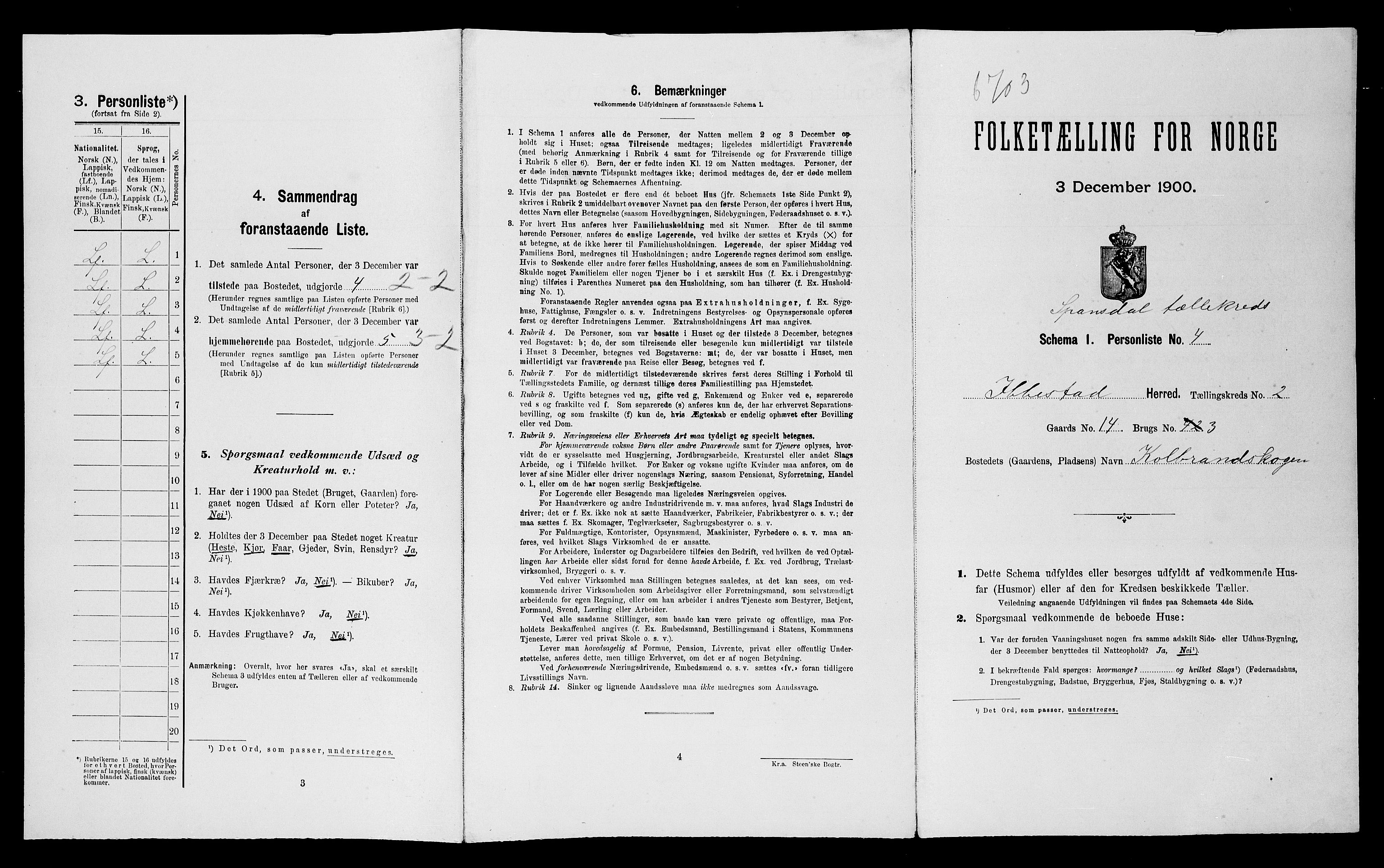 SATØ, Folketelling 1900 for 1917 Ibestad herred, 1900, s. 361