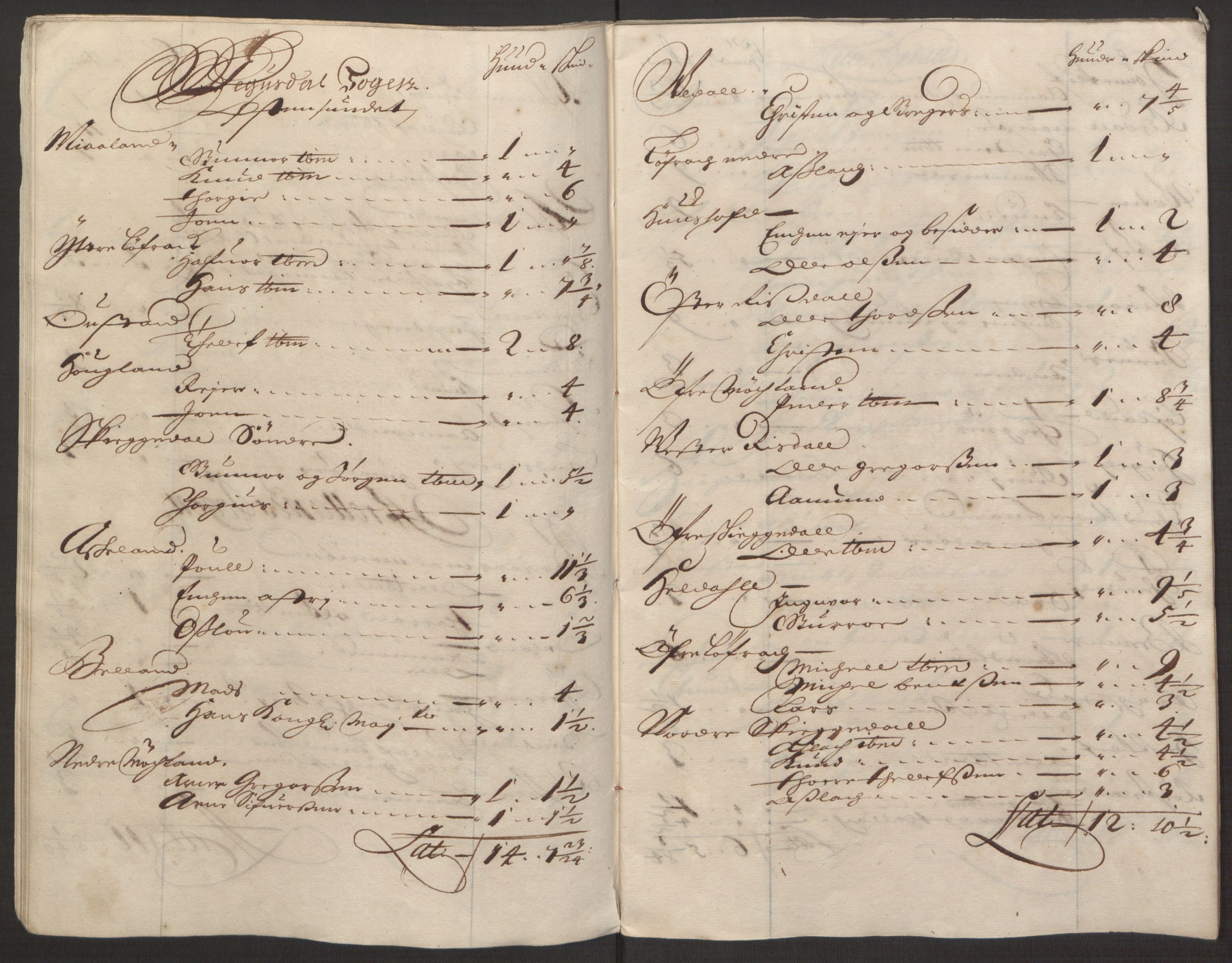 Rentekammeret inntil 1814, Reviderte regnskaper, Fogderegnskap, AV/RA-EA-4092/R40/L2444: Fogderegnskap Råbyggelag, 1693-1696, s. 259