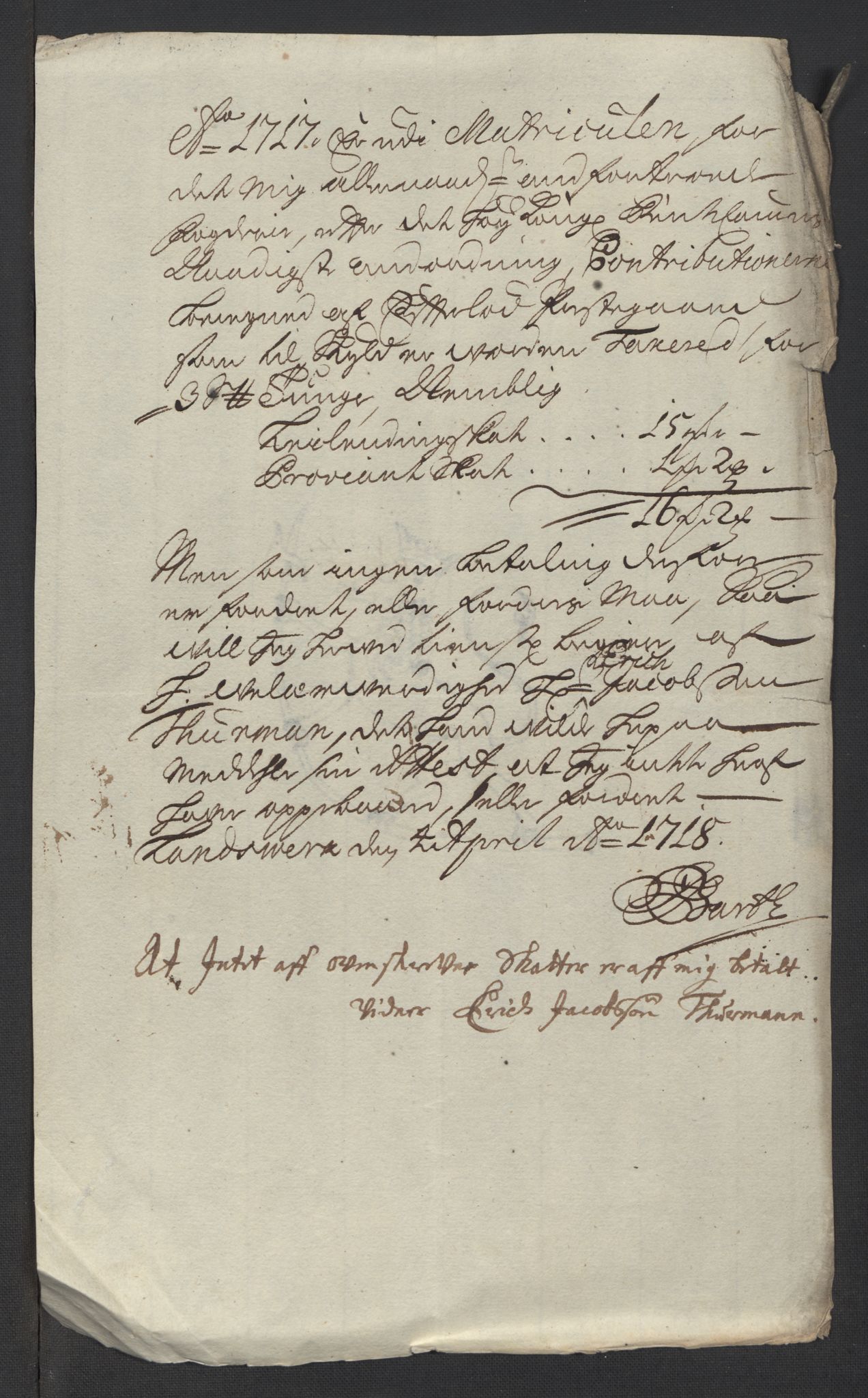 Rentekammeret inntil 1814, Reviderte regnskaper, Fogderegnskap, AV/RA-EA-4092/R24/L1593: Fogderegnskap Numedal og Sandsvær, 1717, s. 302