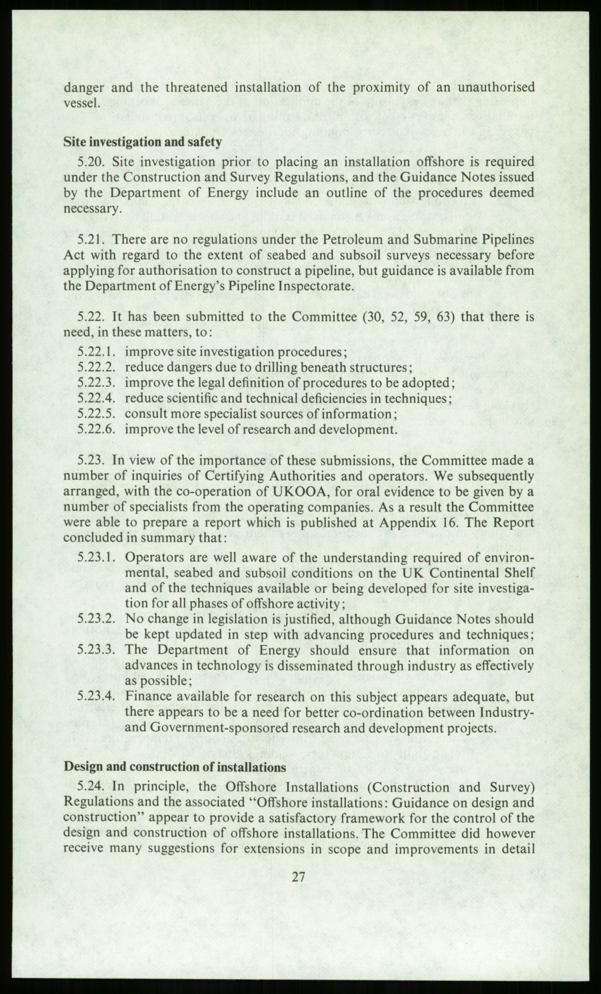 Justisdepartementet, Granskningskommisjonen ved Alexander Kielland-ulykken 27.3.1980, AV/RA-S-1165/D/L0014: J Department of Energy (Doku.liste + J1-J10 av 11)/K Department of Trade (Doku.liste + K1-K4 av 4), 1980-1981, s. 37