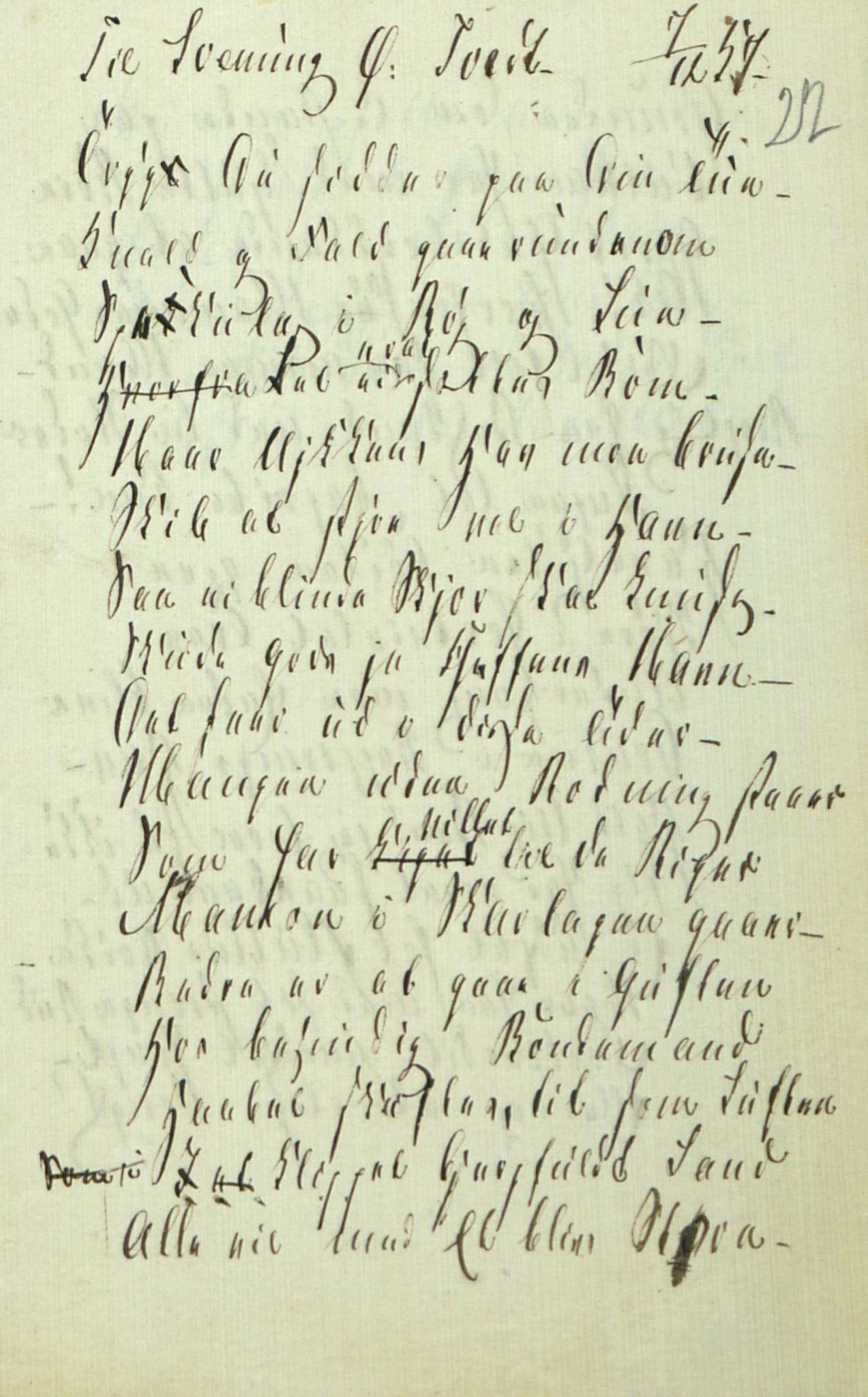 Rikard Berge, TEMU/TGM-A-1003/F/L0016/0006: 529-550 / 534 Dikt av P. Mandt , 1833-1890, s. 22