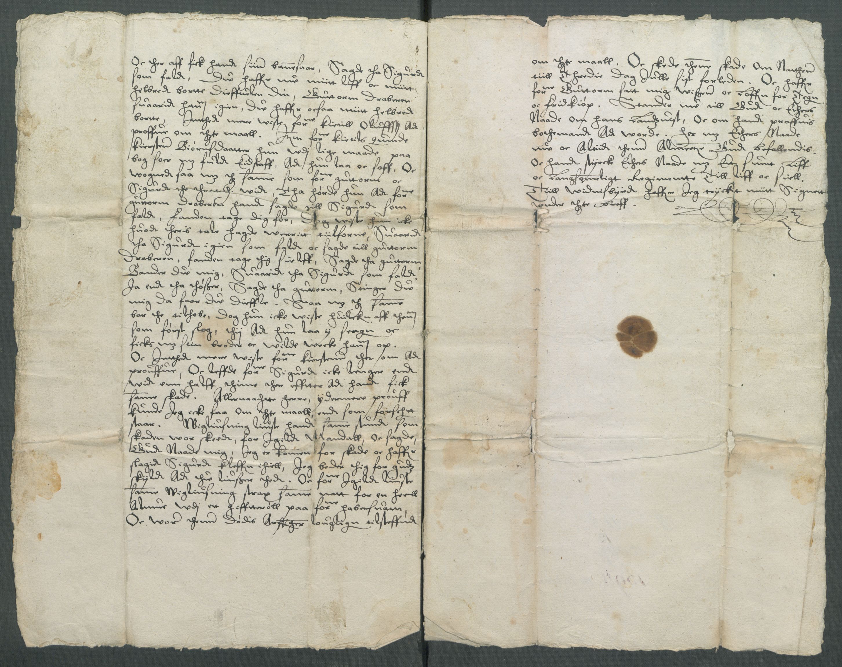 Riksarkivets diplomsamling, AV/RA-EA-5965/F02/L0098: Dokumenter, 1594, s. 21