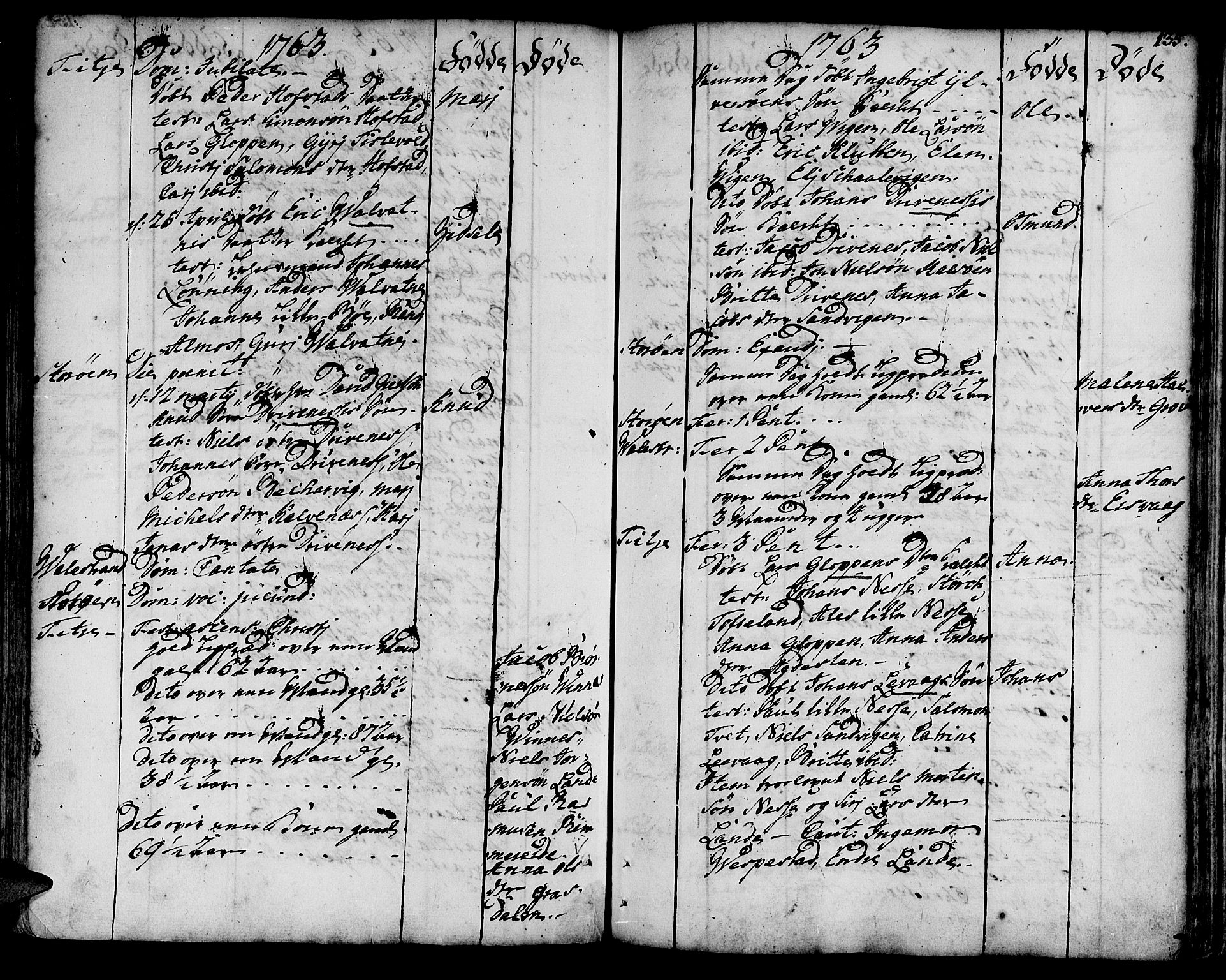 Stord sokneprestembete, SAB/A-78201/H/Haa: Ministerialbok nr. A 2, 1744-1777, s. 135