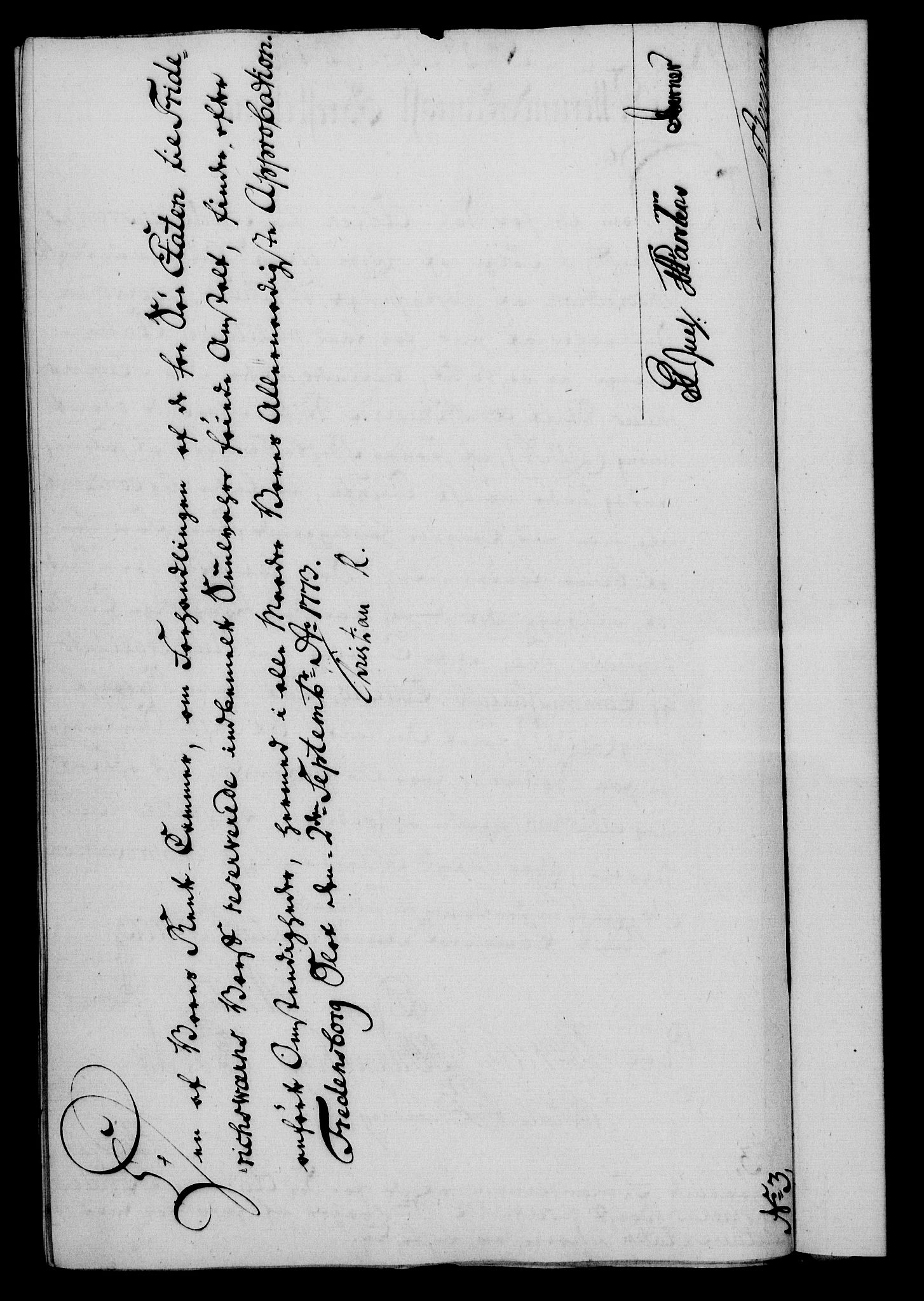 Rentekammeret, Kammerkanselliet, AV/RA-EA-3111/G/Gf/Gfa/L0055: Norsk relasjons- og resolusjonsprotokoll (merket RK 52.55), 1773, s. 213