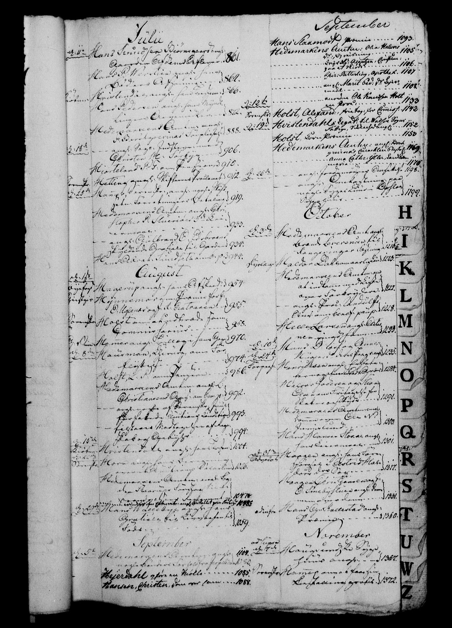 Danske Kanselli 1800-1814, AV/RA-EA-3024/H/Hg/Hga/Hgaa/L0004: Brevbok, 1801