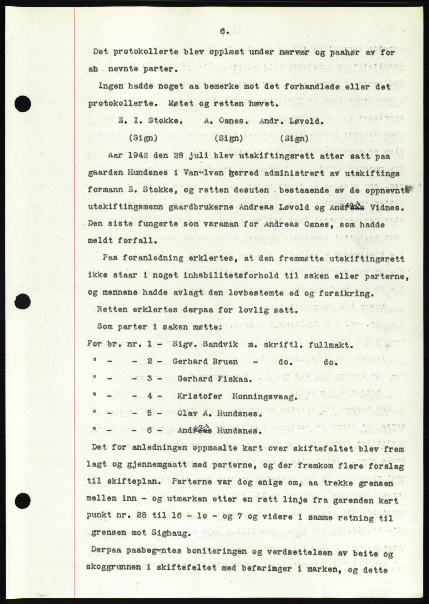 Søre Sunnmøre sorenskriveri, AV/SAT-A-4122/1/2/2C/L0076: Pantebok nr. 2A, 1943-1944, Dagboknr: 42/1944