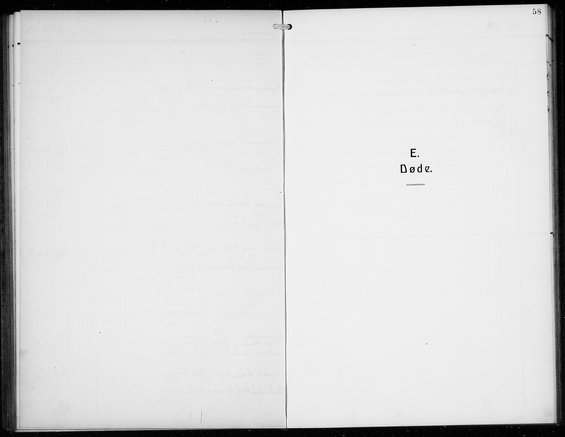 Den norske sjømannsmisjon i utlandet/Antwerpen, SAB/SAB/PA-0105/H/Ha/L0003: Ministerialbok nr. A 3, 1914-1930, s. 58